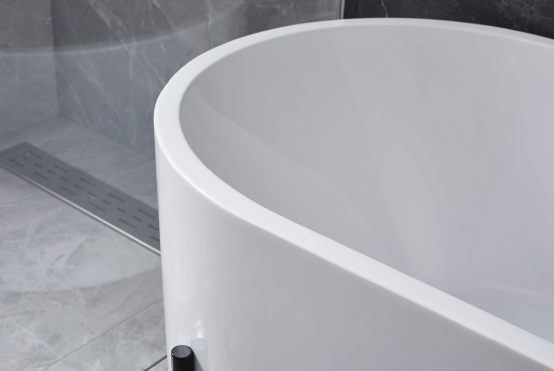 Badkar | 170x75 cm | Svarta fötter | Modern design Badkar | 170x75 cm | Svarta fötter | Modern design