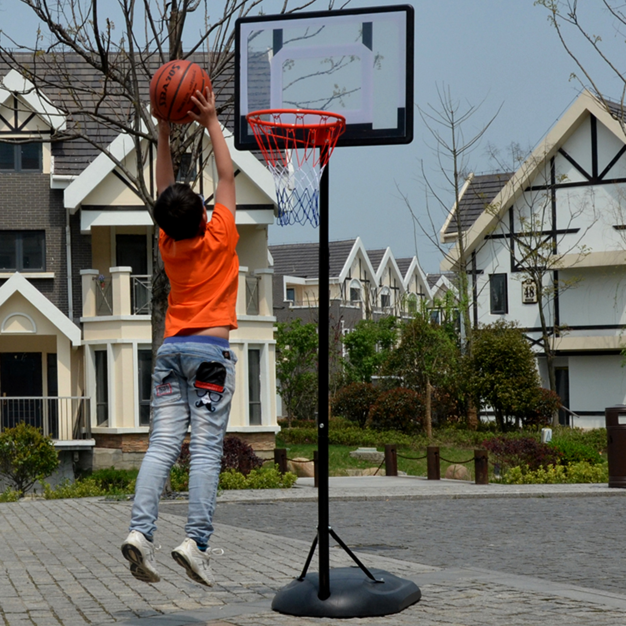 Basketkorg med st�llning | 220cm | Jump Shot