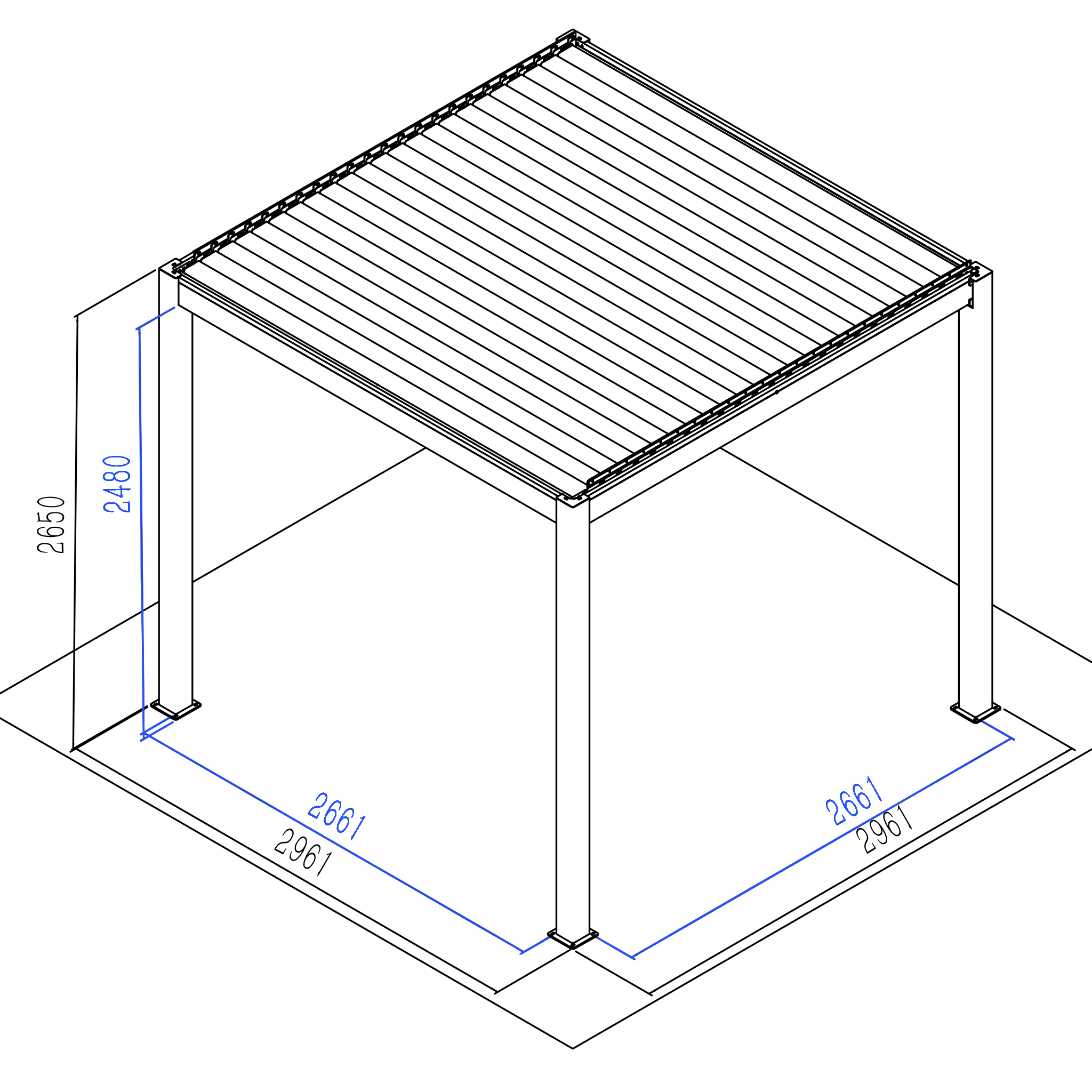 Pergola Premium | Motordrivet lamelltak Pergola Premium | Motordrivet lamelltak