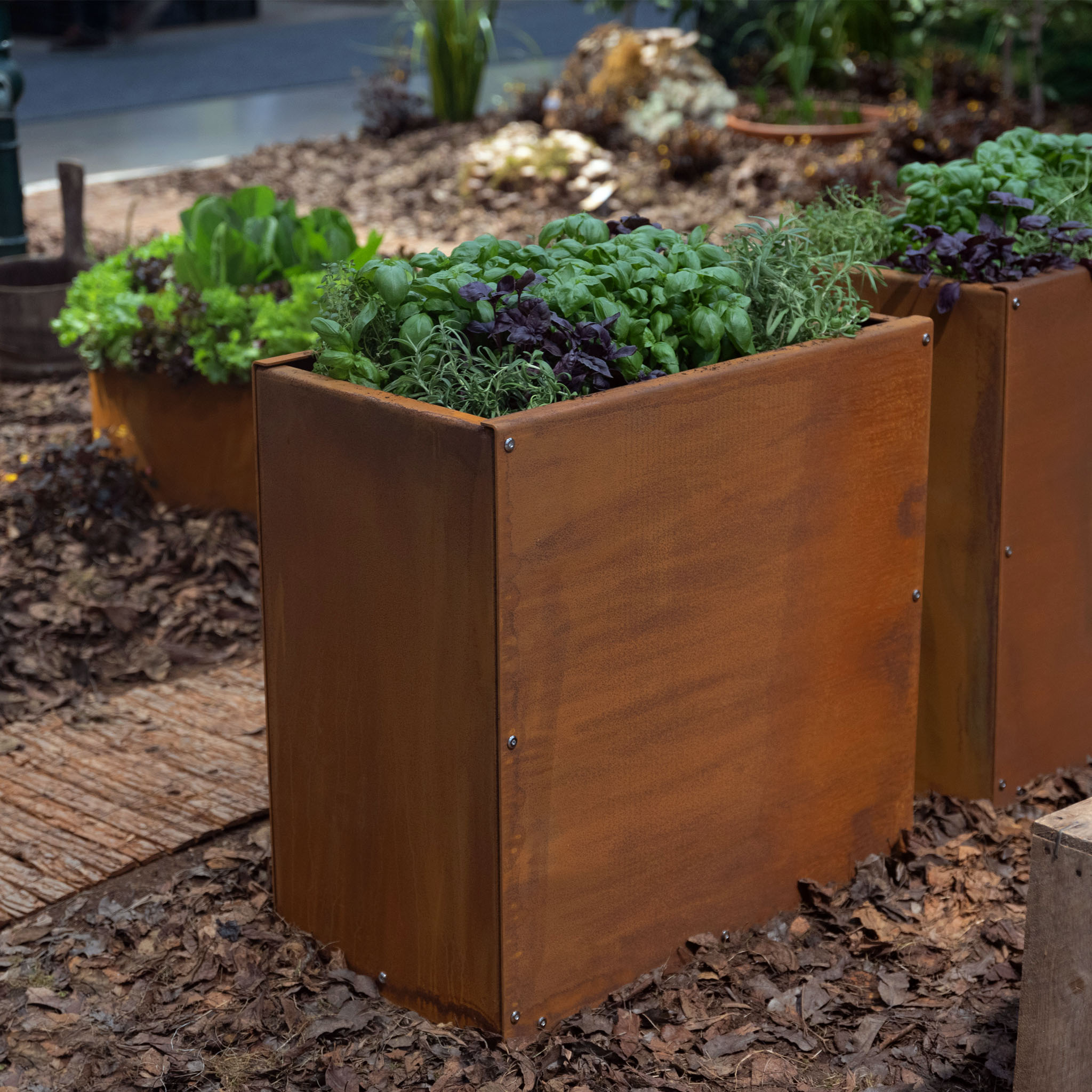 Planteringskruka | 3mm cortenst�l