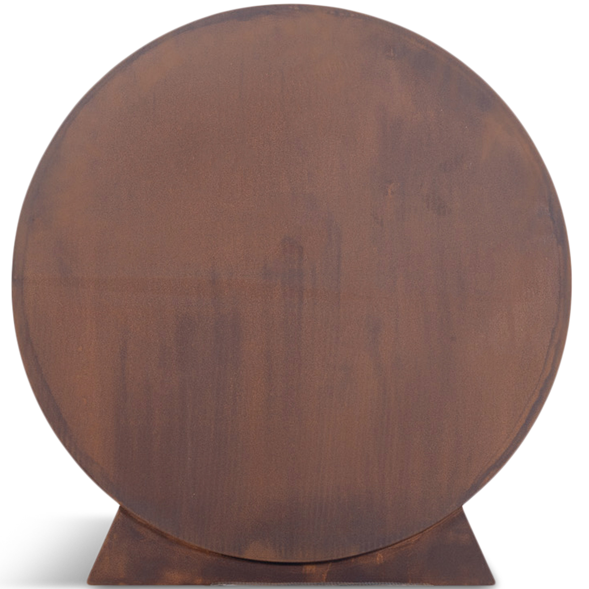 Vedst�ll 3mm cortenst�l | Rund