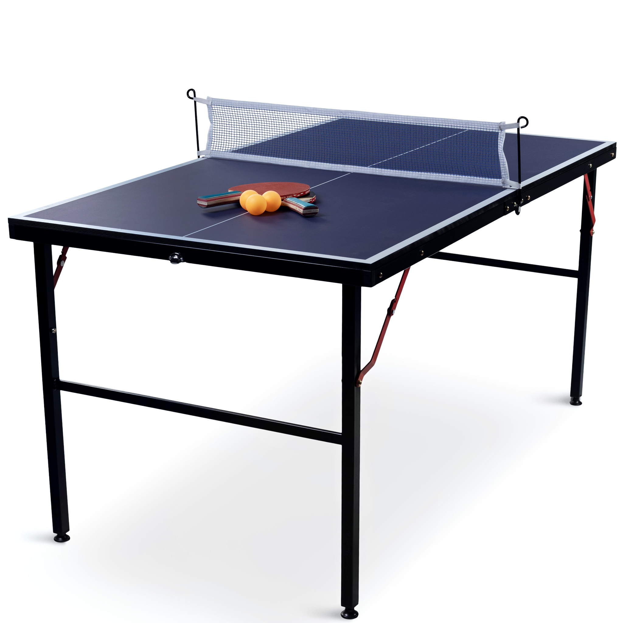 Mini-pingisbord | Inkl n�t, 2 racketar & bollar | Hopf�llbart