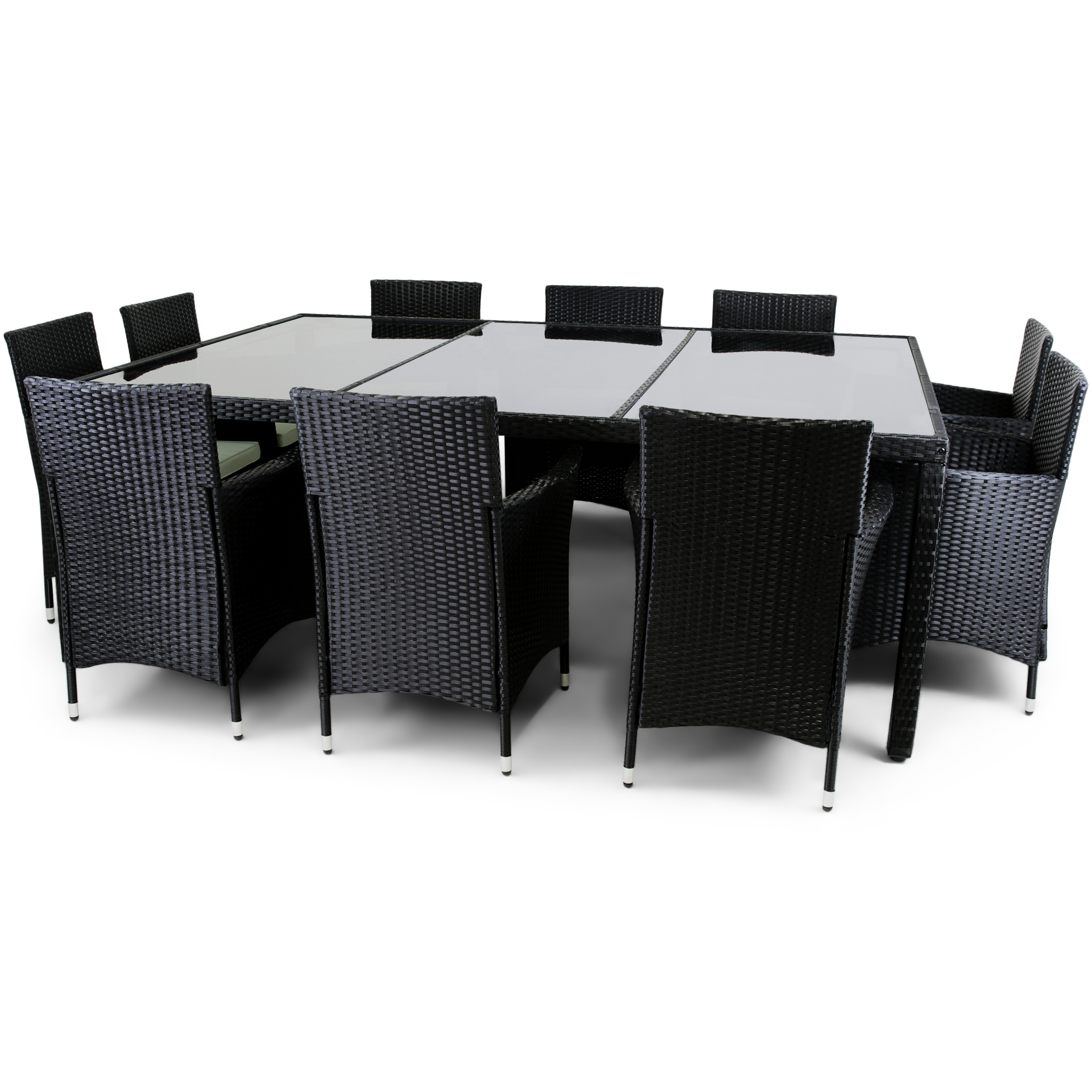 Stor matgrupp utemöbler 220x160cm | 10 stolar | Lyfco Särö Stor matgrupp utemöbler 220x160cm | 10 stolar | Lyfco Särö