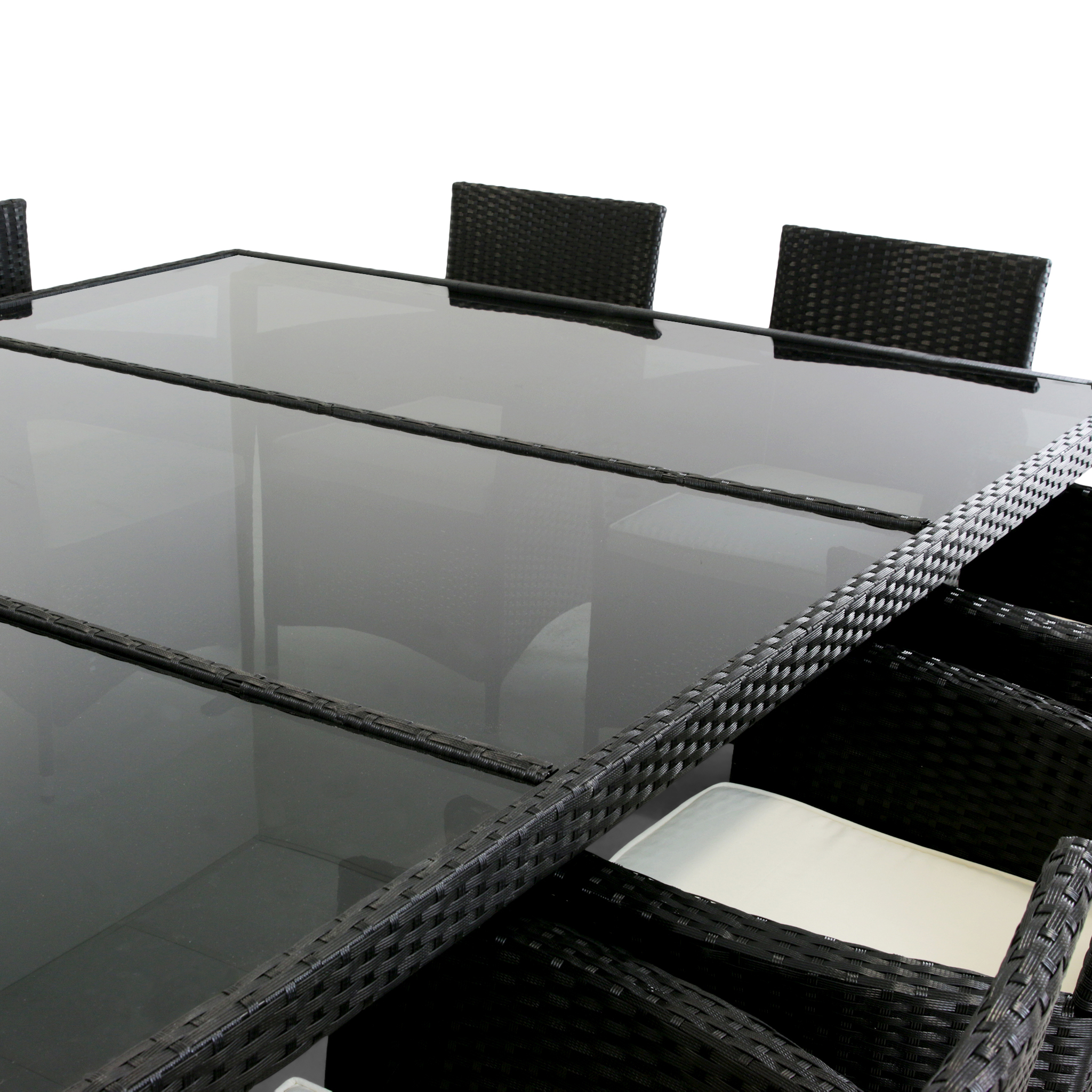 Stor matgrupp utemöbler 220x160cm | 10 stolar | Lyfco Särö Stor matgrupp utemöbler 220x160cm | 10 stolar | Lyfco Särö
