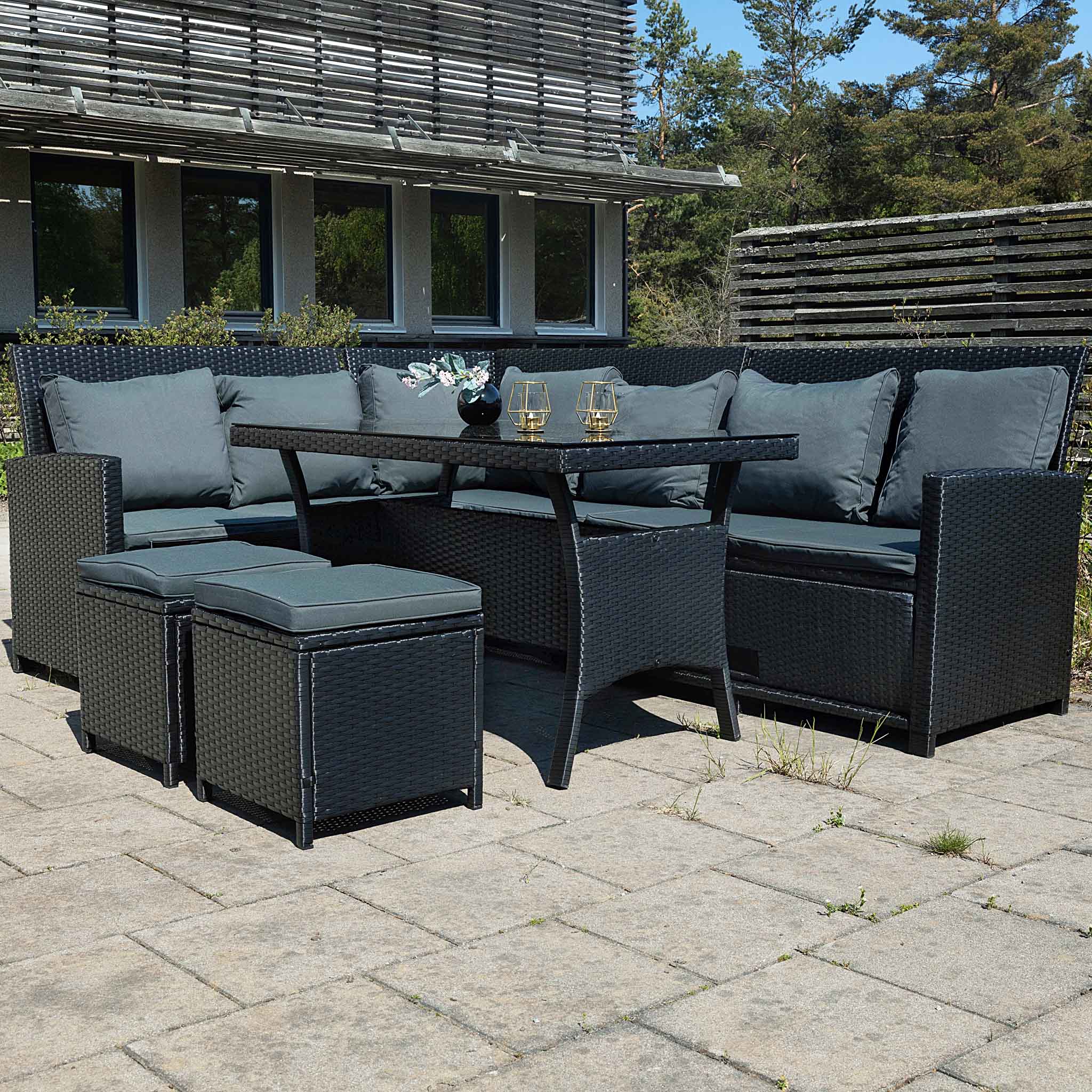 Exklusiv loungegrupp | Inbyggd förvaring | Lyfco Tanumshede Exklusiv loungegrupp | Inbyggd förvaring | Lyfco Tanumshede