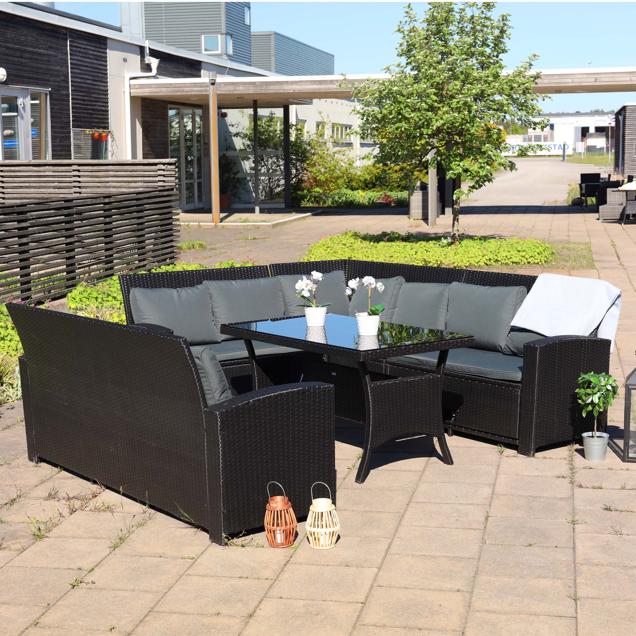 Soffgrupp utemöbler | Inbyggd förvaring | Lyfco Sannäs Soffgrupp utemöbler | Inbyggd förvaring | Lyfco Sannäs