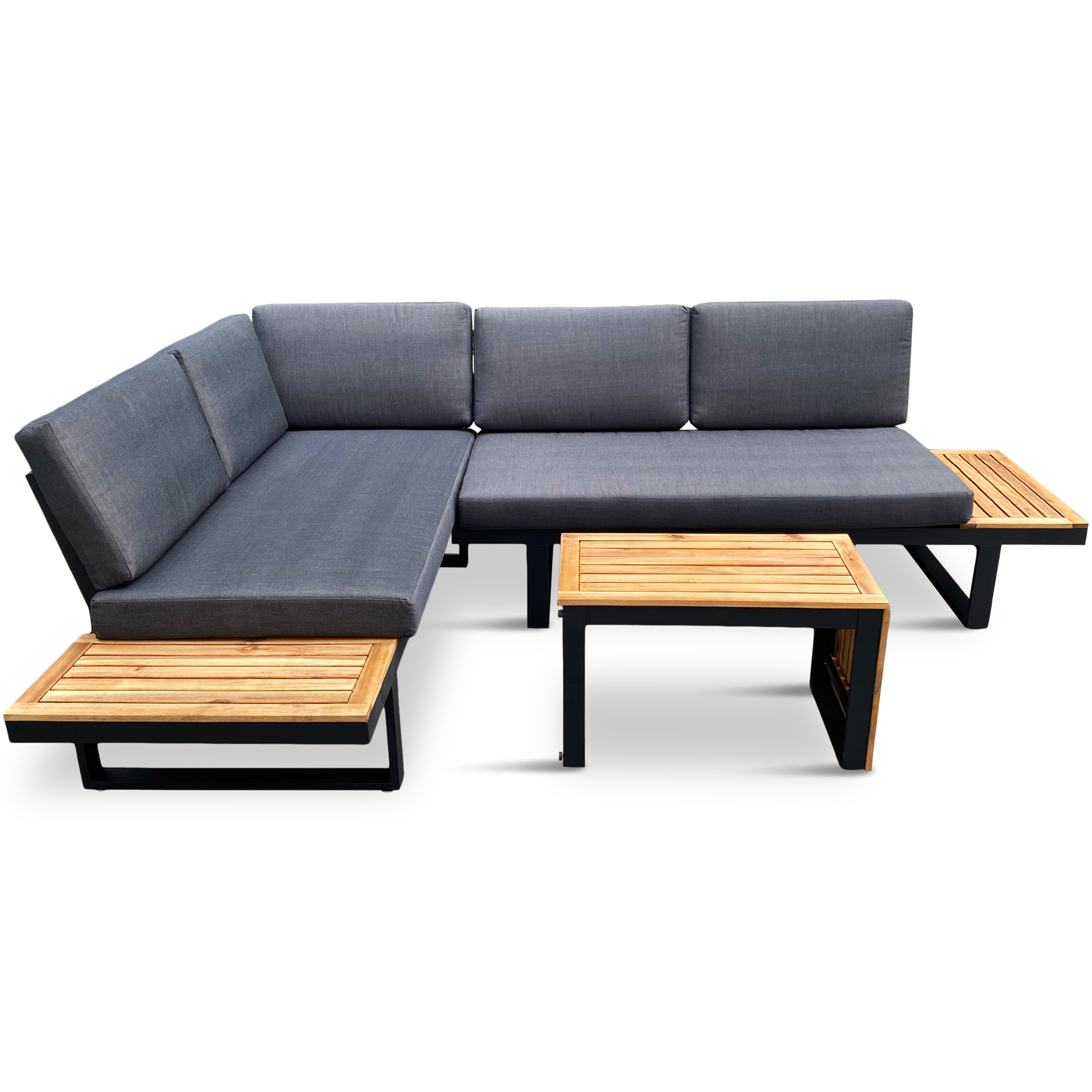 Mångsidig modulsoffa / loungegrupp i Akacia | Bullandö Mångsidig modulsoffa / loungegrupp i Akacia | Bullandö