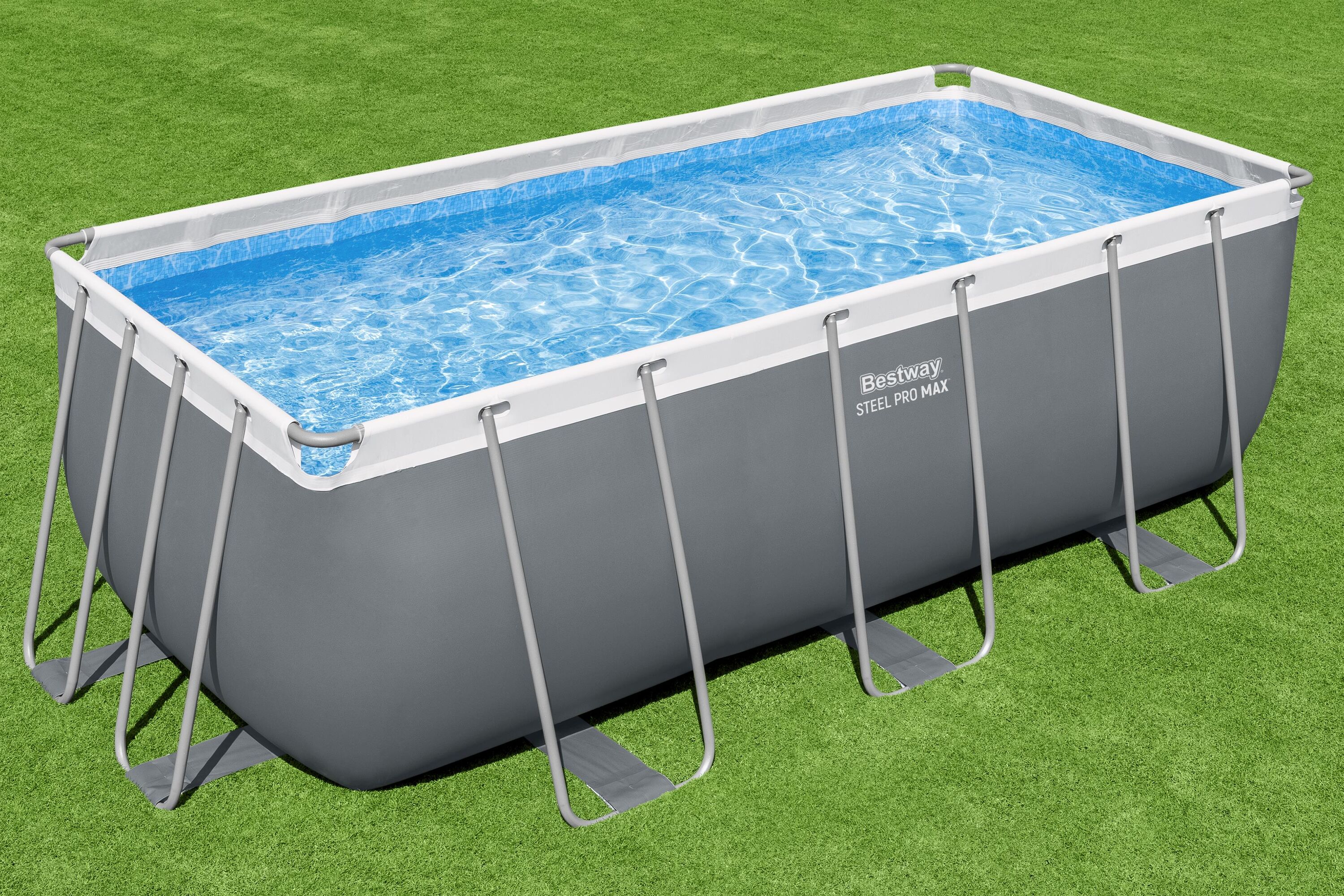 Bestway pool ovan mark 4,1x2m - 122cm djup | Power Steel (56456) Bestway pool ovan mark 4,1x2m - 122cm djup | Power Steel (56456)