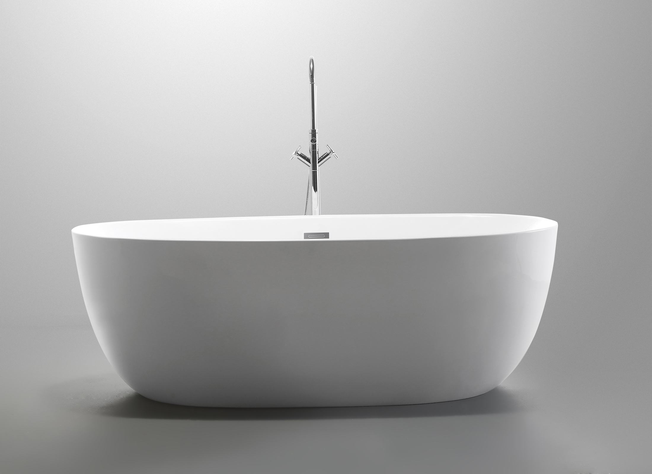 Litet badkar 140cm | Fristående badkar i akryl | Persefone Litet badkar 140cm | Fristående badkar i akryl | Persefone