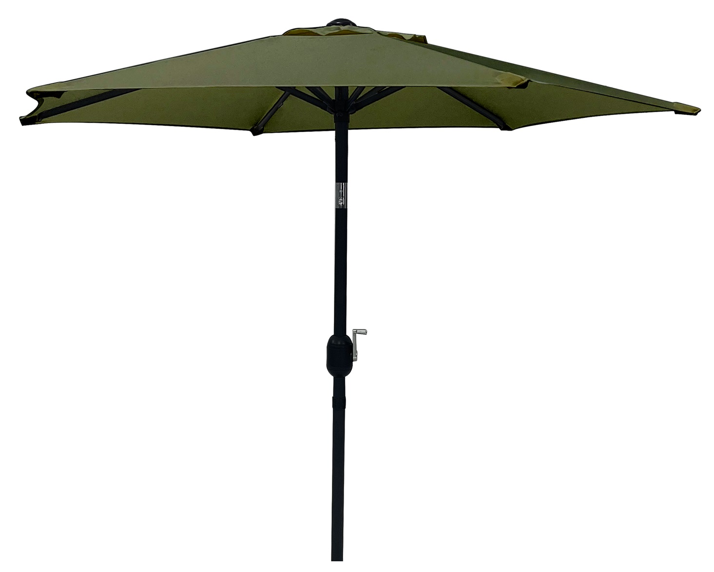 Fjällbacka parasoll i mörkgrönt - Ø200 cm Fjällbacka parasoll i mörkgrönt - Ø200 cm