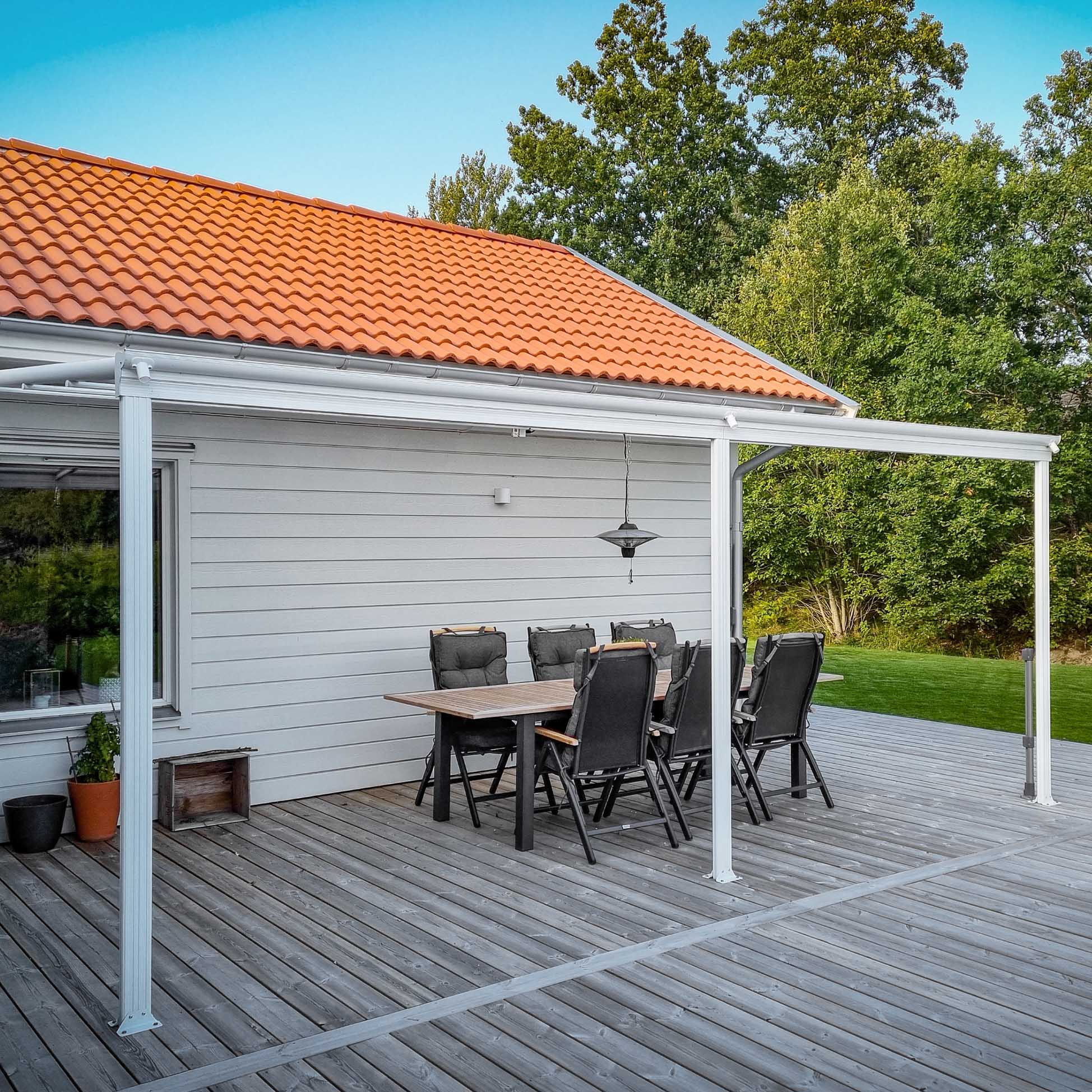 Altantak 5.6x3.0m | Extra hög | Kanalplast / Aluminium Altantak 5.6x3.0m | Extra hög | Kanalplast / Aluminium