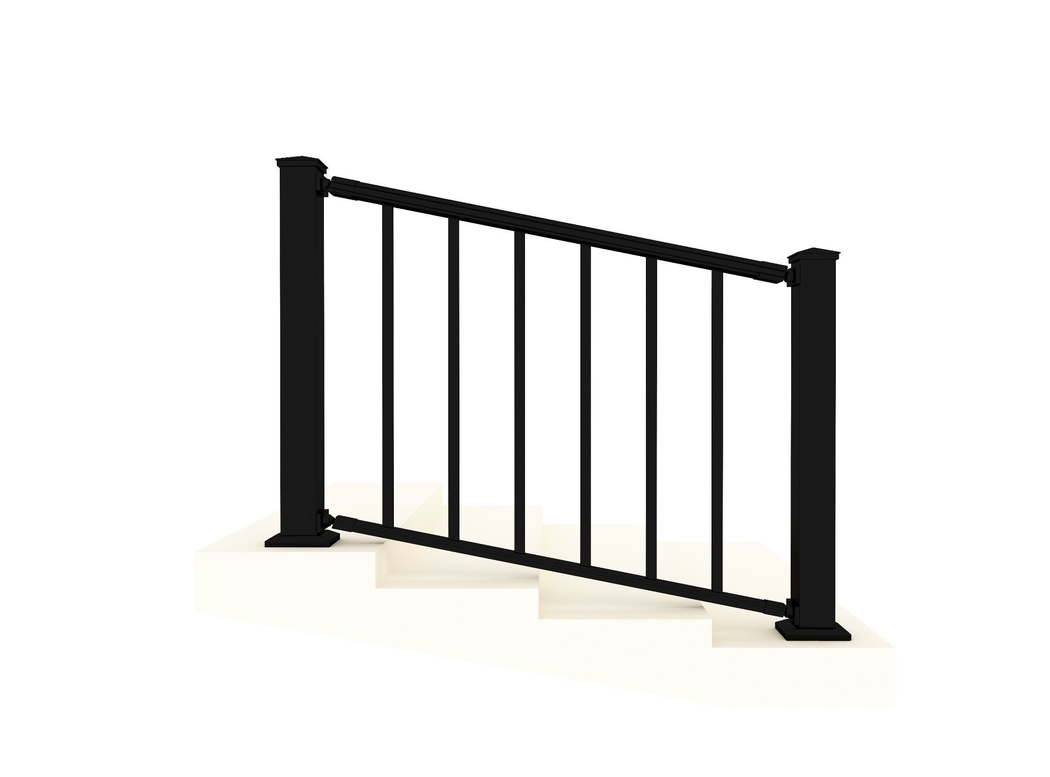 Altanstaket 100x100 cm | Pulverlackerad och robust design | Aurelius Altanstaket 100x100 cm | Pulverlackerad och robust design | Aurelius