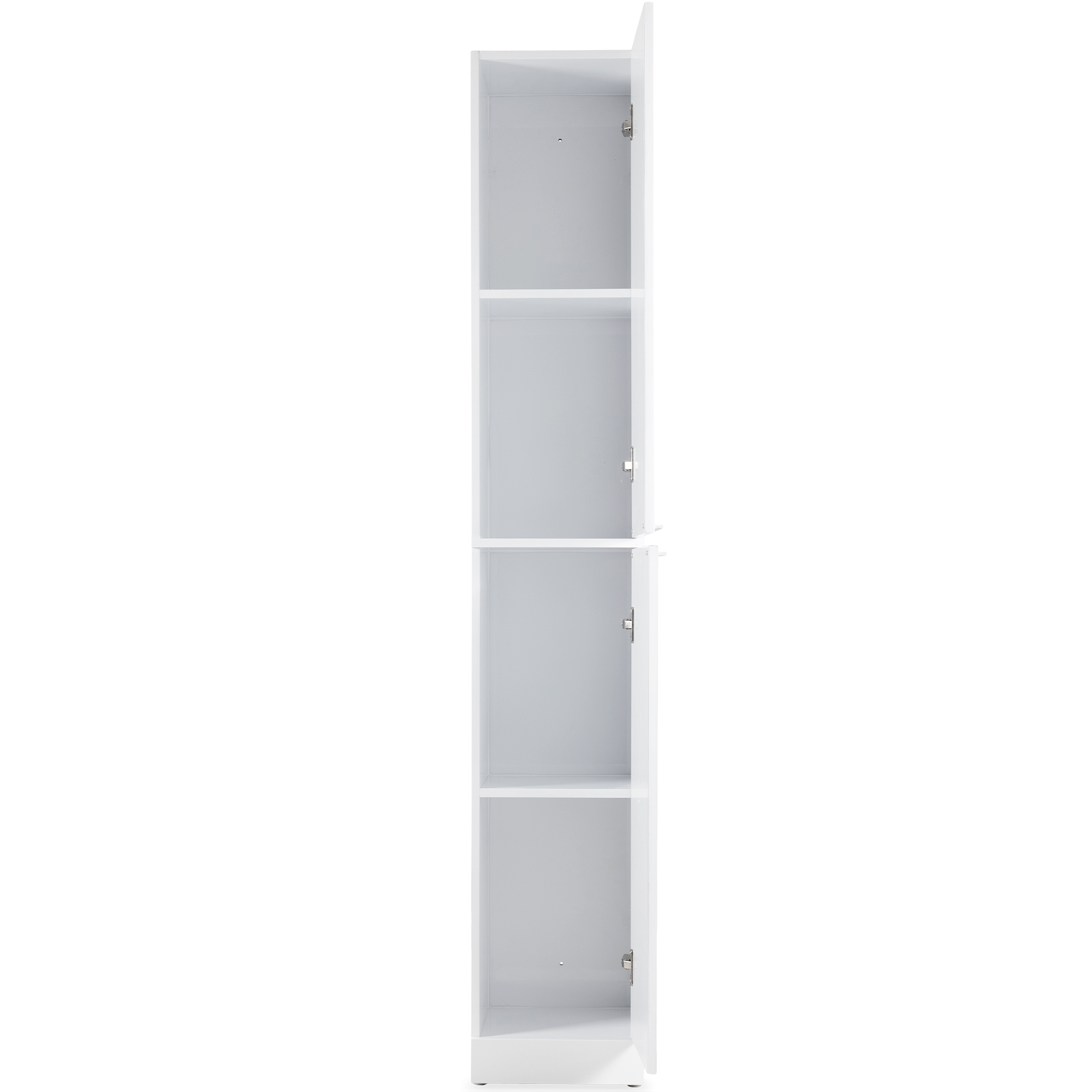 Högskåp badrum 180x30cm | Fyra hyllplan | Golvstående | Vit Högskåp badrum 180x30cm | Fyra hyllplan | Golvstående | Vit