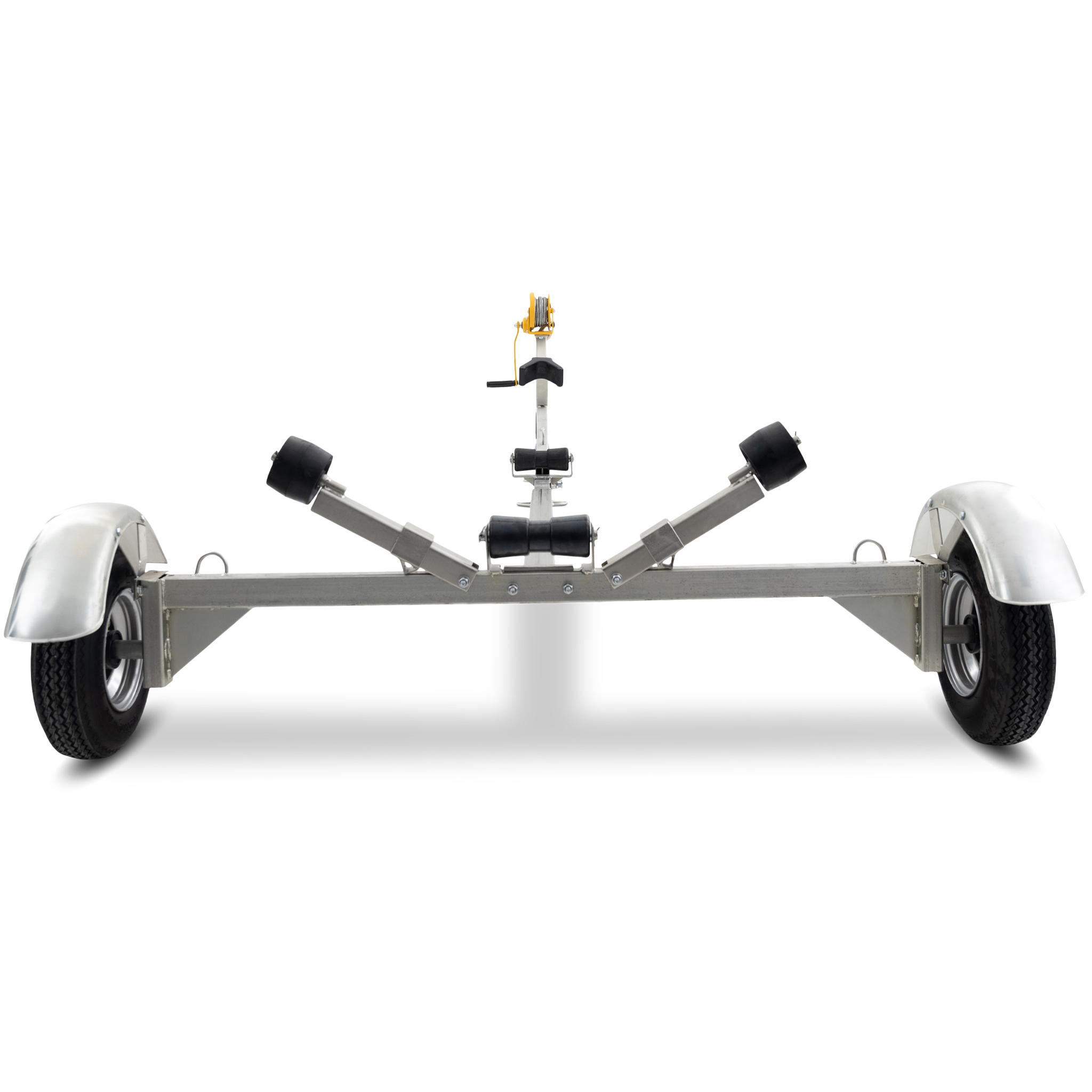 Båttrailer med vinsch | Maxlast 380kg | 400x183cm Båttrailer med vinsch | Maxlast 380kg | 400x183cm