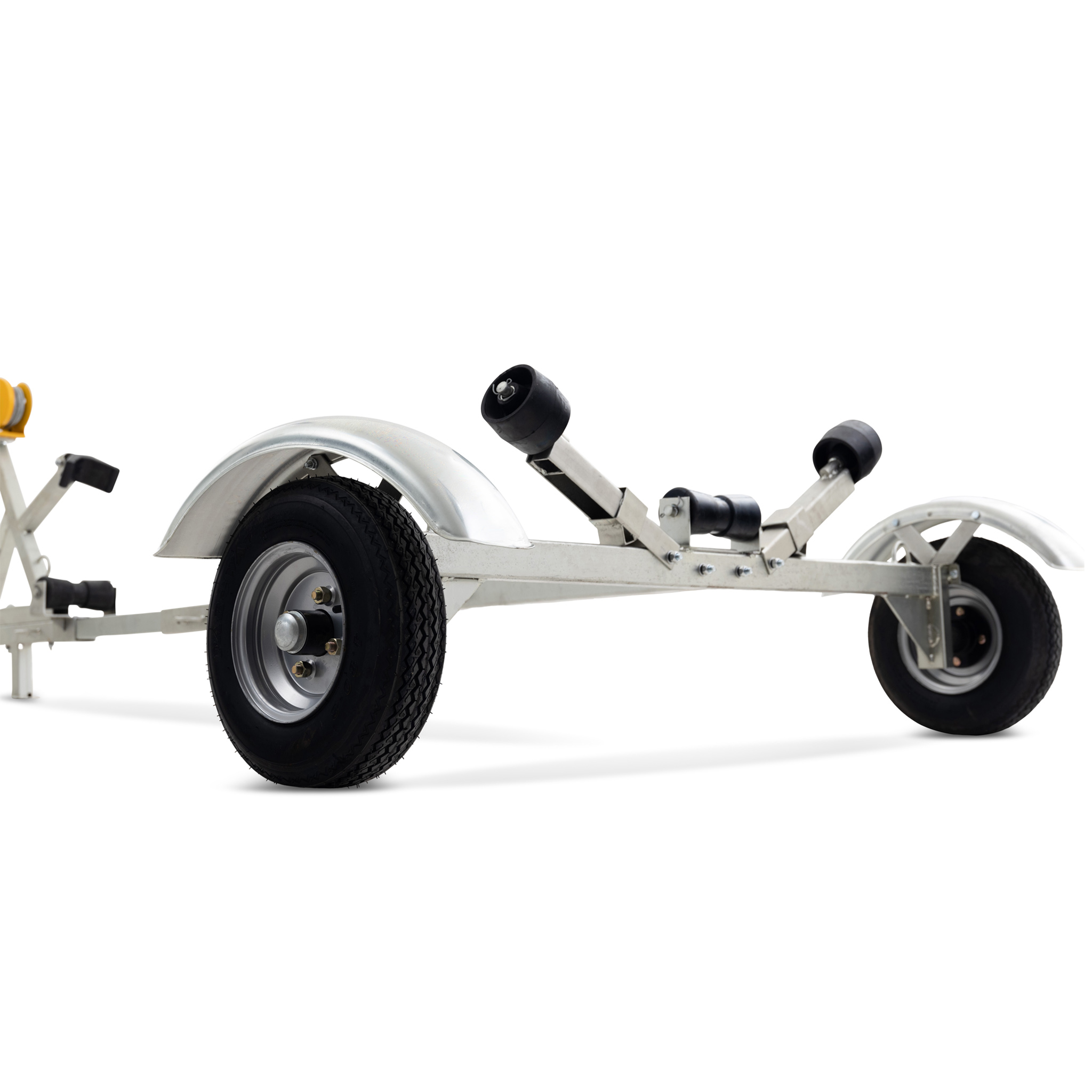 Båttrailer med vinsch | Maxlast 380kg | 400x183cm Båttrailer med vinsch | Maxlast 380kg | 400x183cm