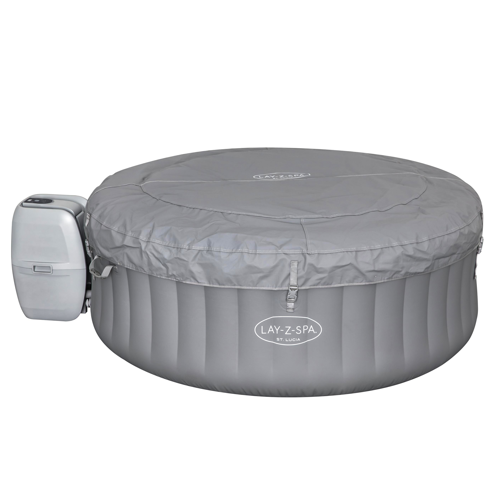 Lay-Z Spa St.Lucia AirJet | Bestway uppblåsbart spabad 2-3 personer Lay-Z Spa St.Lucia AirJet | Bestway uppblåsbart spabad 2-3 personer