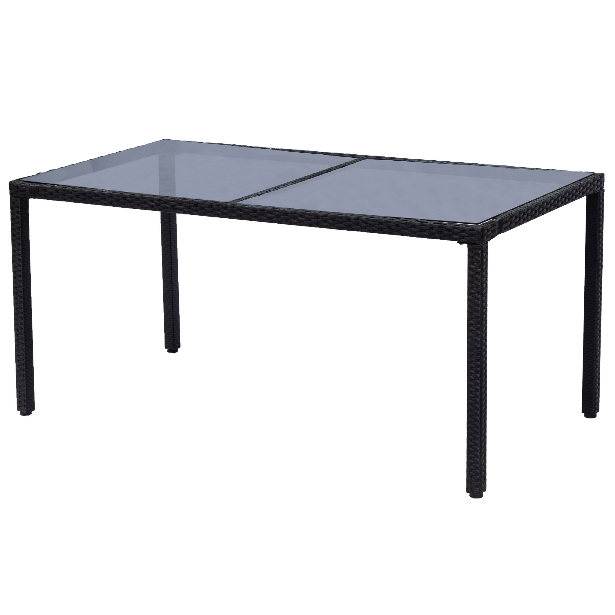 Vitt bordsglas till utemöbler 59,5x84 Vitt bordsglas till utemöbler 59,5x84