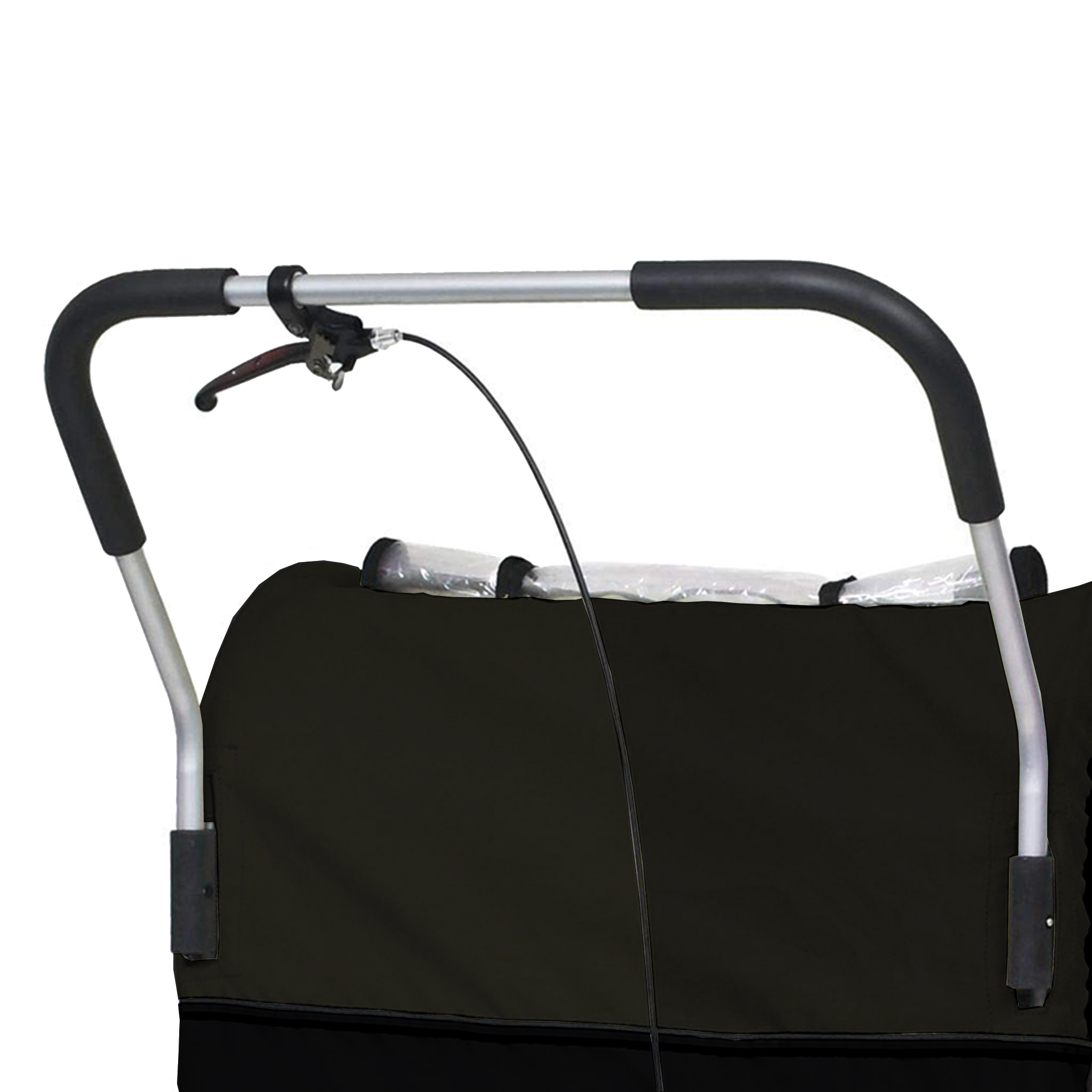 Cykelvagn/barnvagn 2-i-1 | 2 säten | Lastkapacitet 40kg | Hopfällbar Cykelvagn/barnvagn 2-i-1 | 2 säten | Lastkapacitet 40kg | Hopfällbar