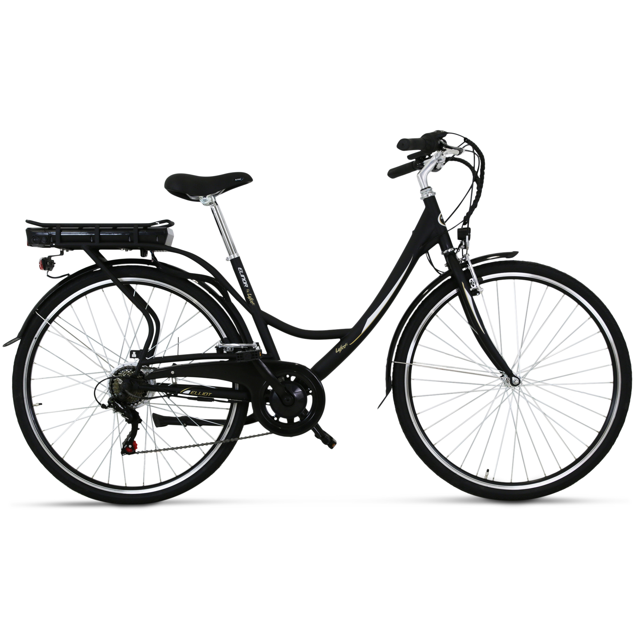 Elcykel Dam 28\\\" | 7 v�xlar | 250W - 10,4Ah | Lyfco Elinor
