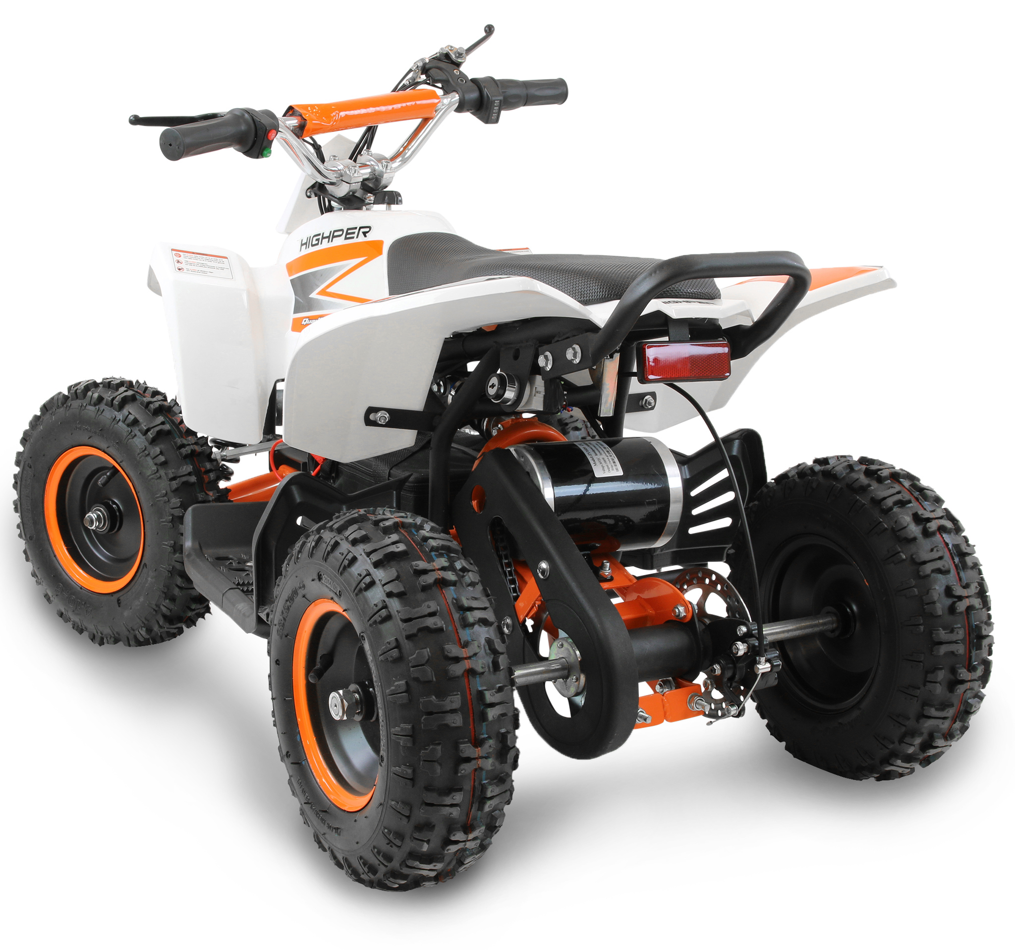Mini El-ATV för barn - Vit Mini El-ATV för barn - Vit