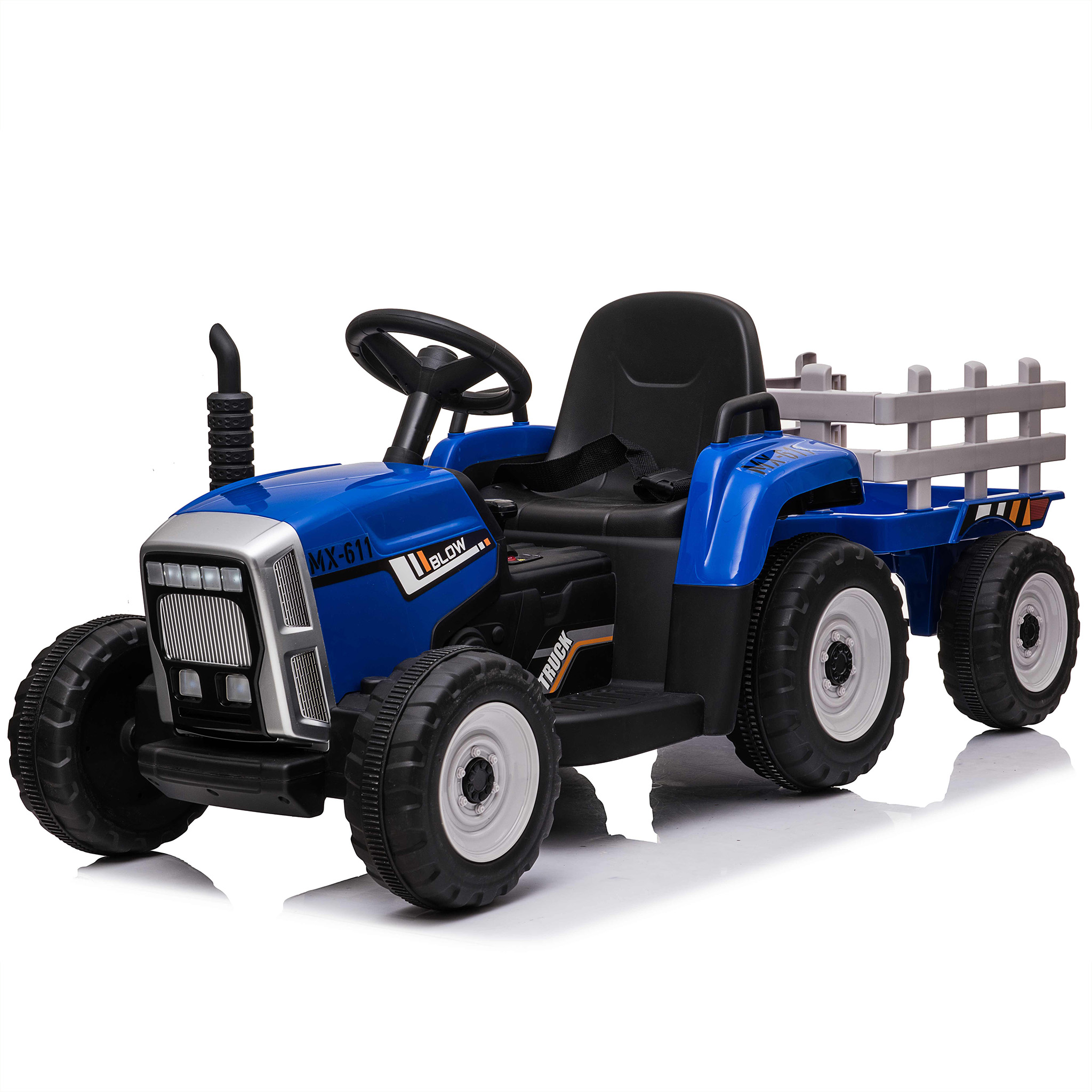 Farmer truck XXL med släp - Elbil för barn Farmer truck XXL med släp - Elbil för barn