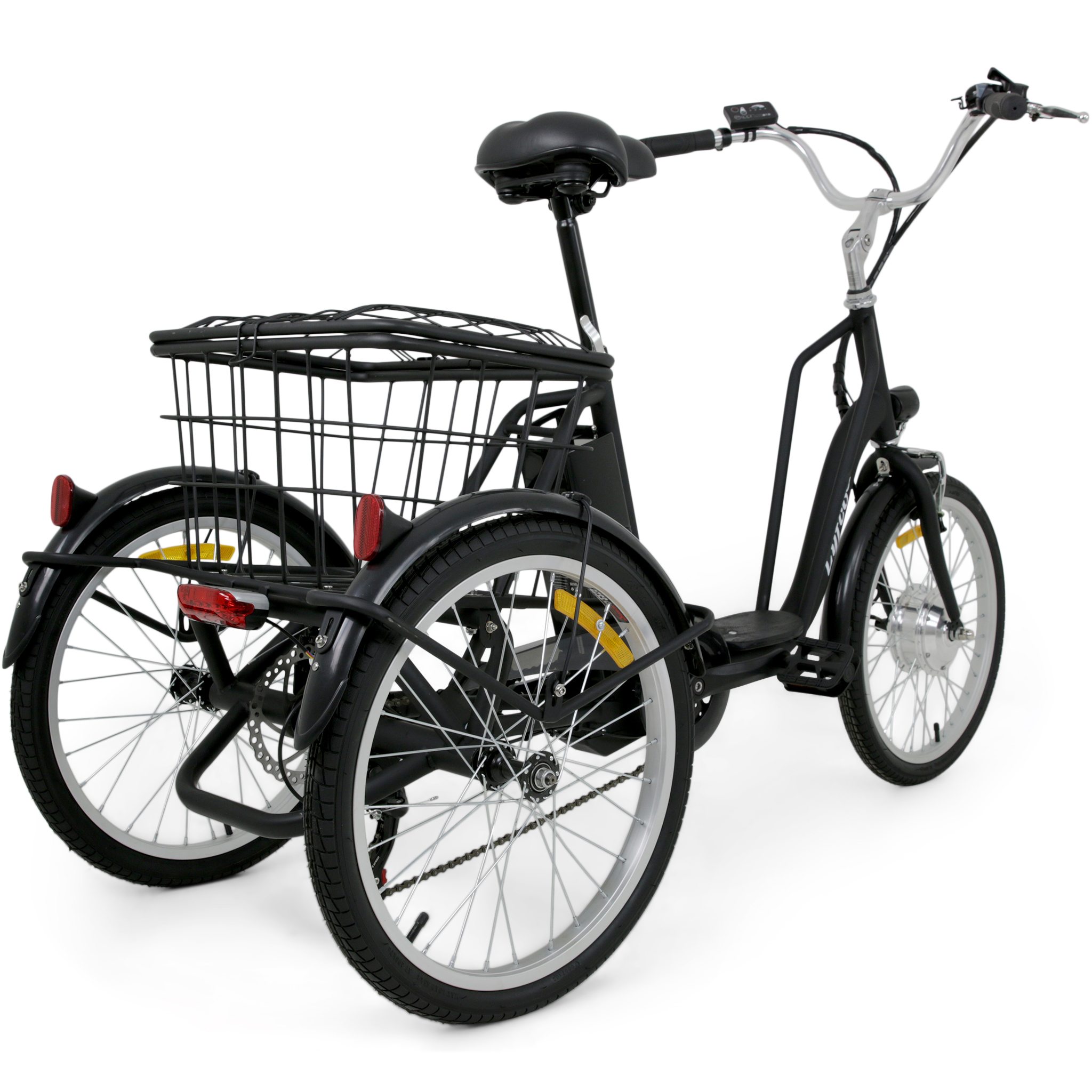 Trehjulig elcykel | 6 v�xlar Shimano | 250W - 10.4Ah | Lyfco