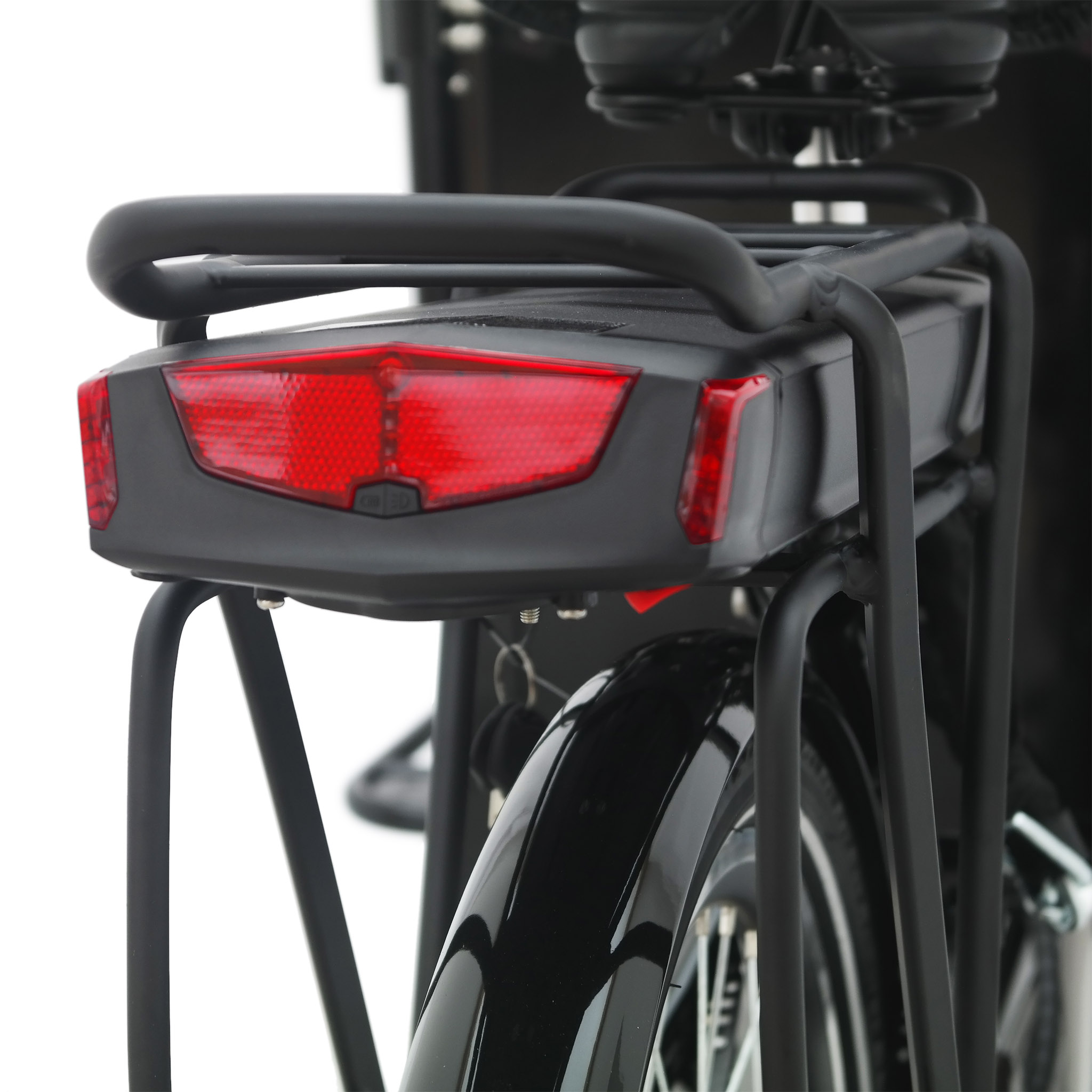 Eldriven cargobike | 250W - 16Ah | 6 växlar | LG-batteri - Pro Eldriven cargobike | 250W - 16Ah | 6 växlar | LG-batteri - Pro