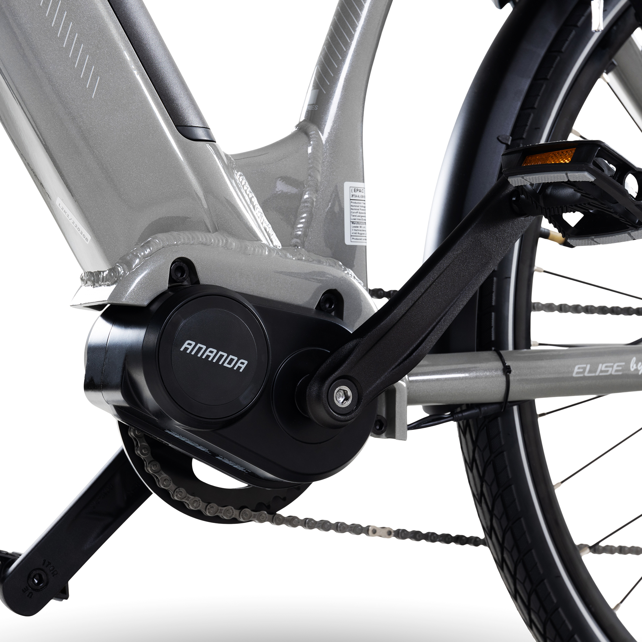 Elcykel Dam 28\\\" | 250W mittmotor | 8 växlar | Lyfco Elise Elcykel Dam 28\\\" | 250W mittmotor | 8 växlar | Lyfco Elise