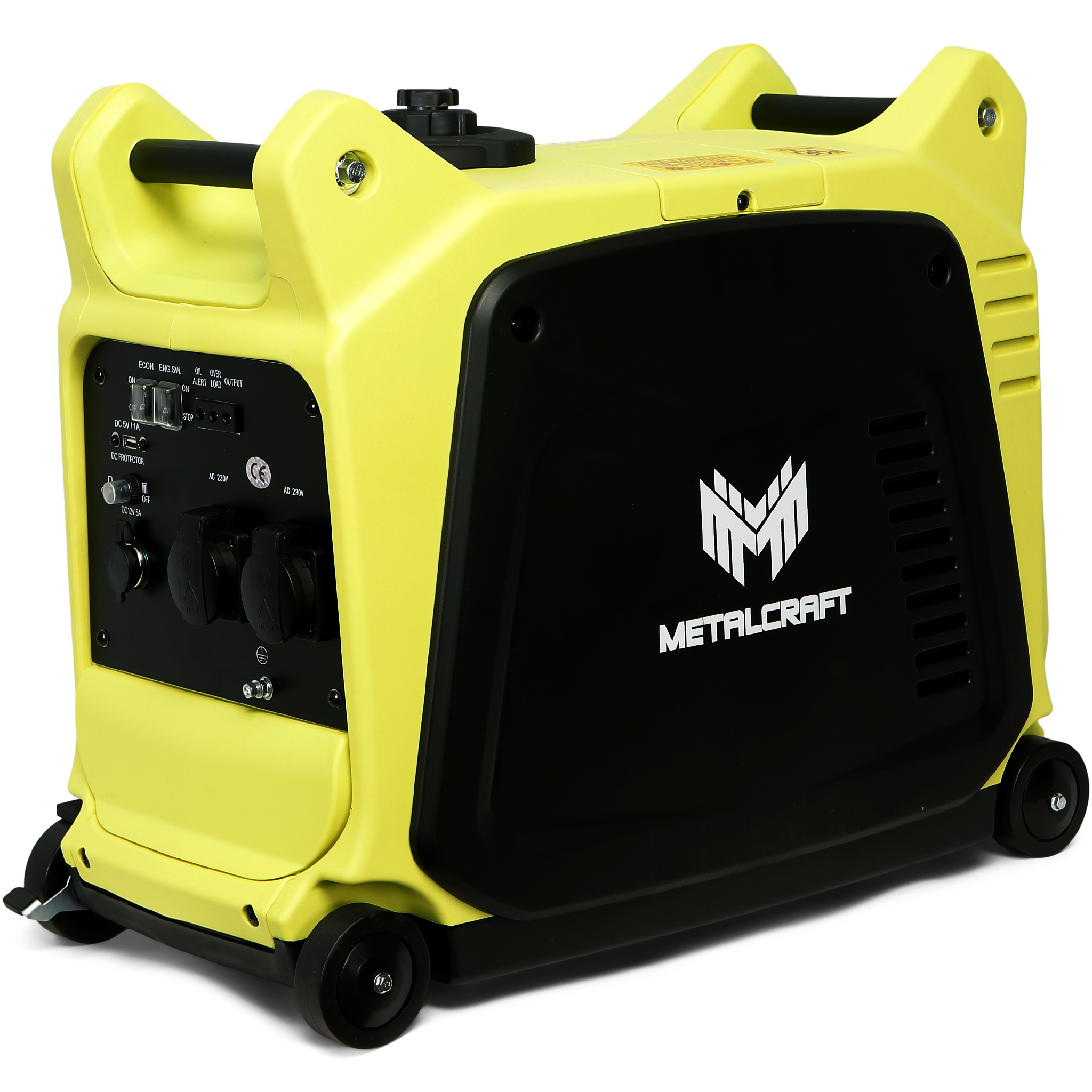 Digitalt elverk för krissituationer | 4000W | Portabel med USB-port | Metalcraft Digitalt elverk för krissituationer | 4000W | Portabel med USB-port | Metalcraft