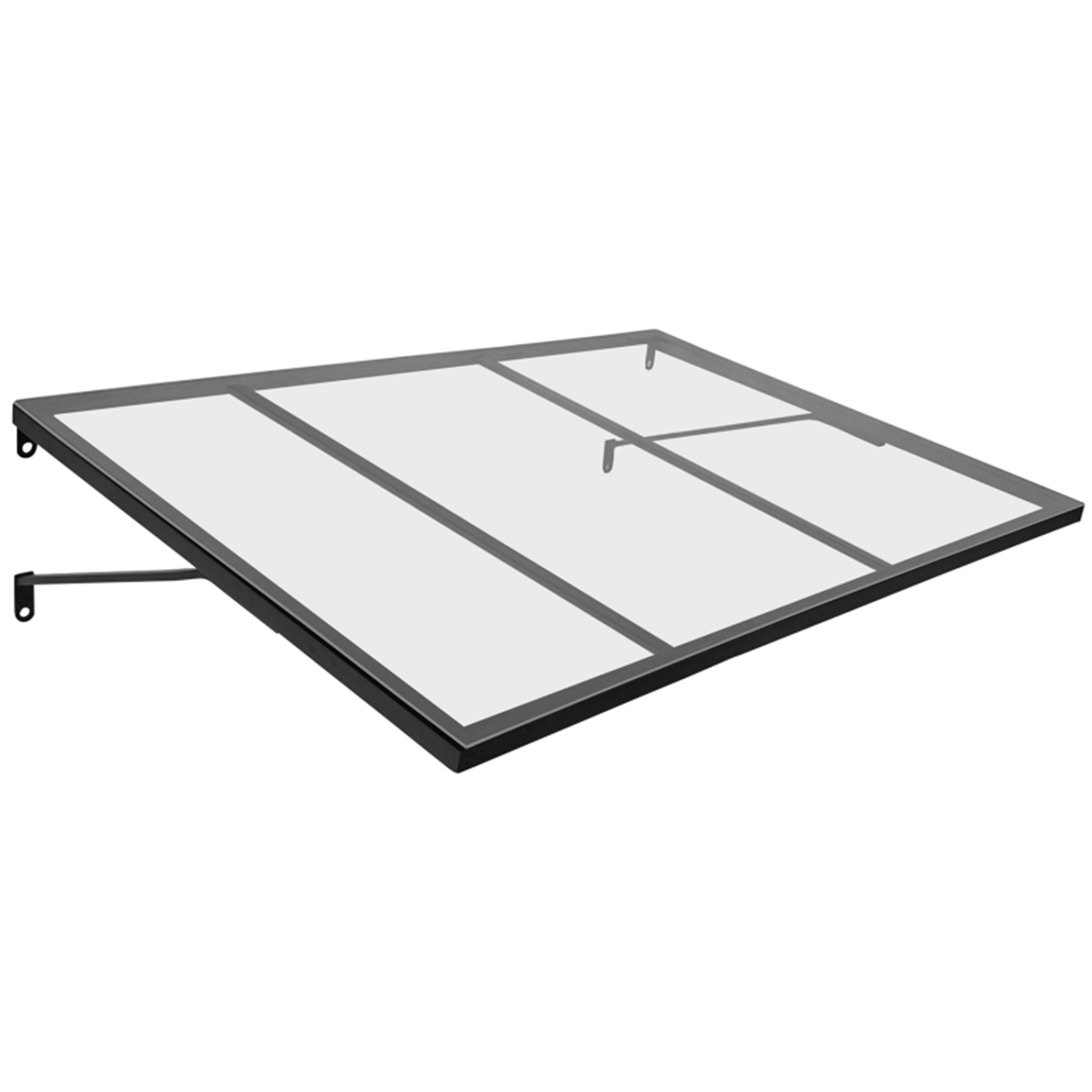 Entrétak 120x82cm | Kallvalsat stål | Polykarbonat Entrétak 120x82cm | Kallvalsat stål | Polykarbonat