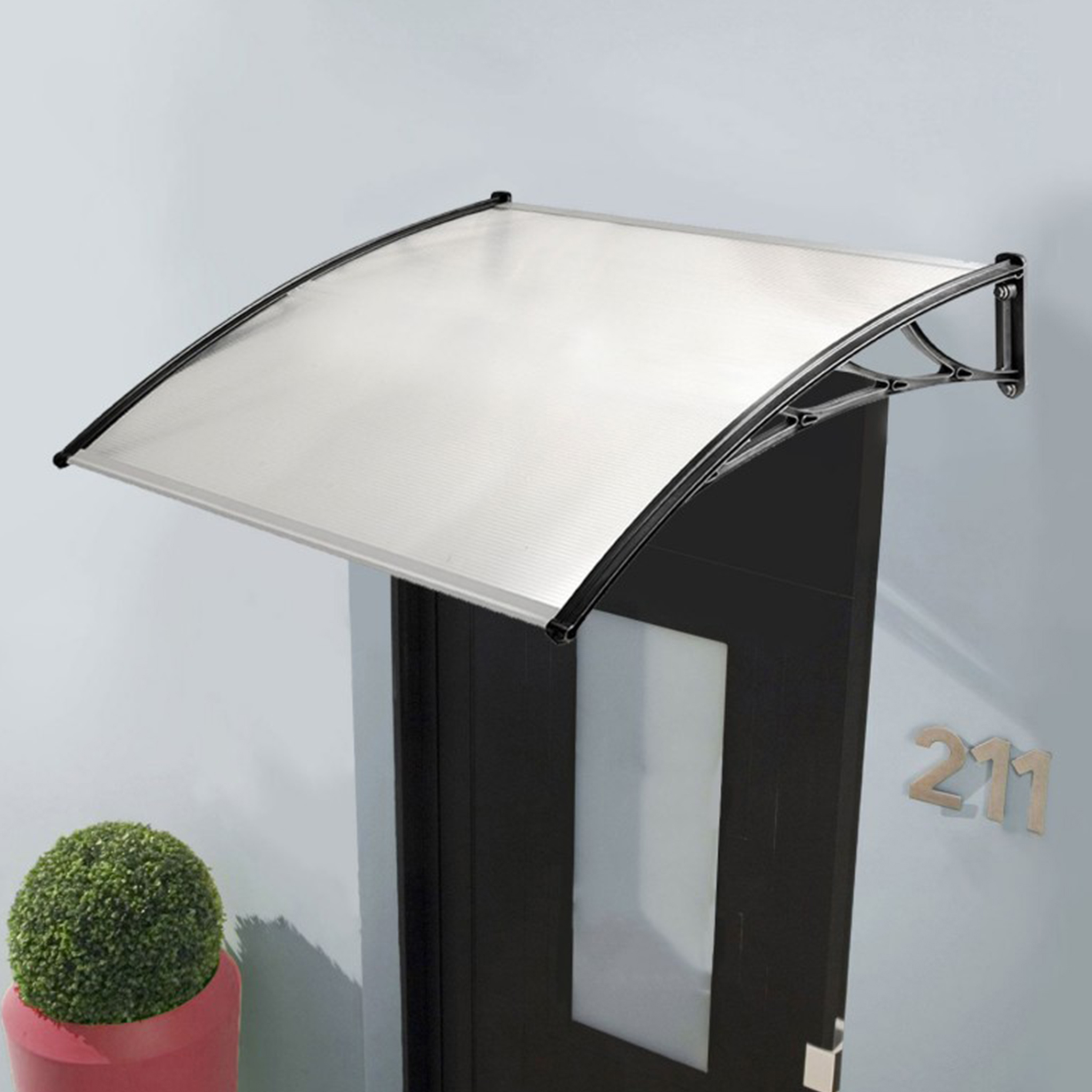 Entrétak 120x82cm | Aluminium | Polykarbonat Entrétak 120x82cm | Aluminium | Polykarbonat