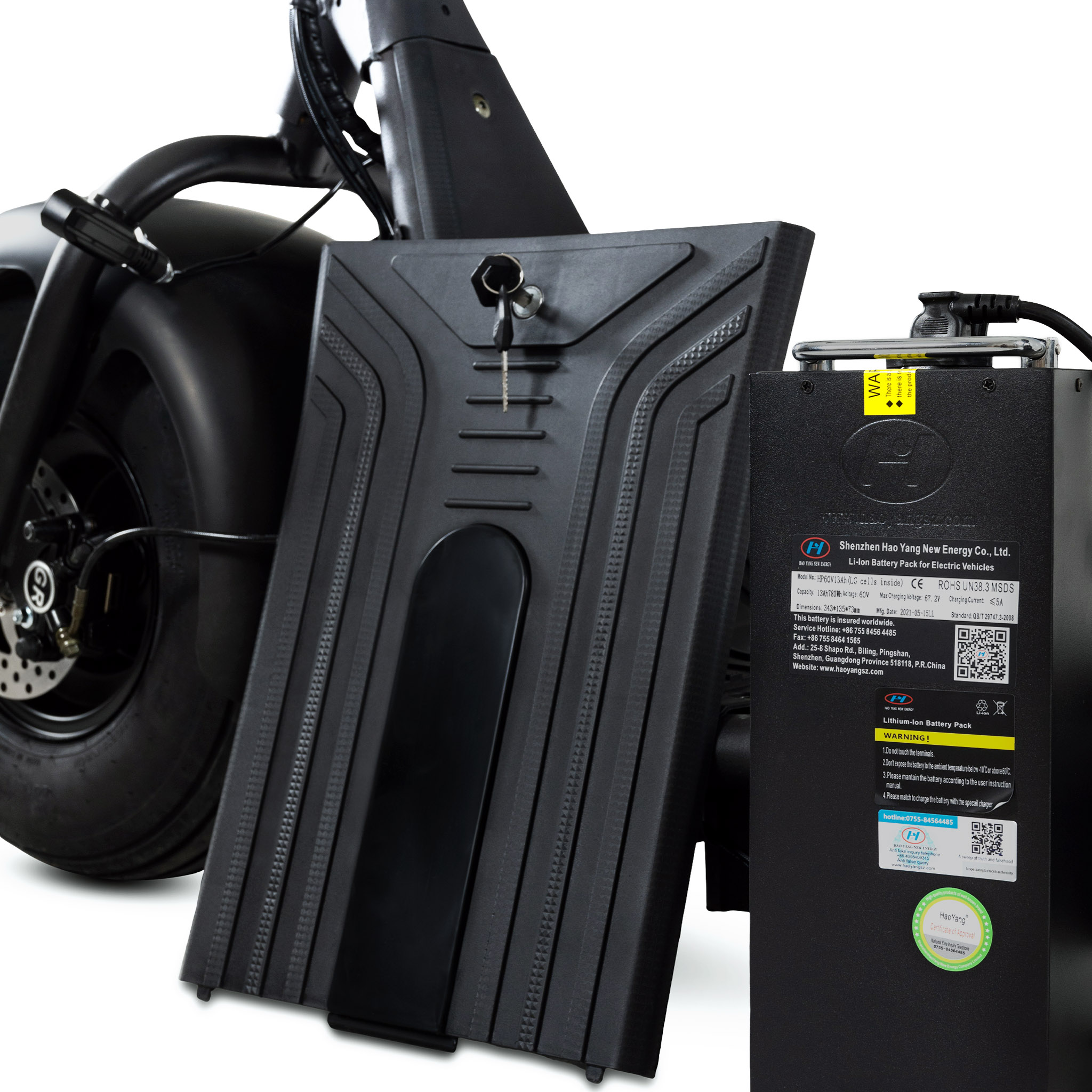 Batteri till Fatscooter 60V/13Ah Batteri till Fatscooter 60V/13Ah