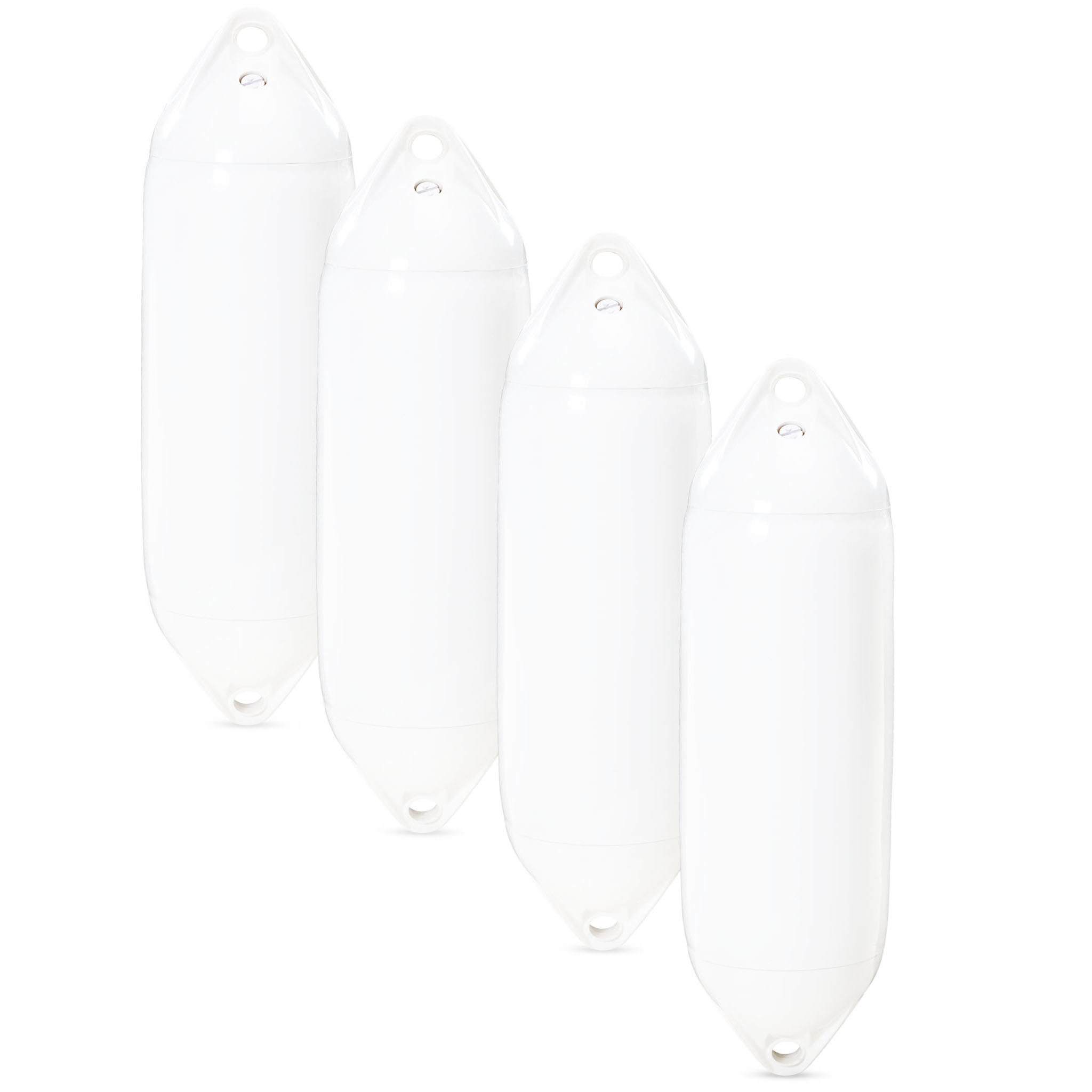 Fender 4-pack | 2,5mm PVC | Vit