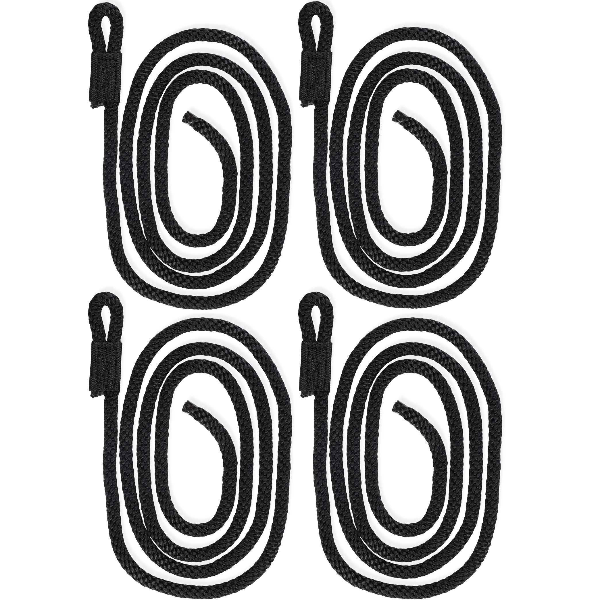 Svart fenderlina | 4-pack | Splitsad ögla Svart fenderlina | 4-pack | Splitsad ögla