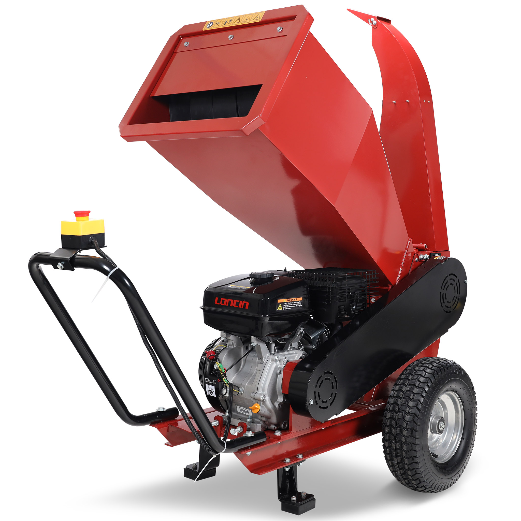 Flismaskin/Flishugg 13Hk Loncinmotor | Extra stort inkast Flismaskin/Flishugg 13Hk Loncinmotor | Extra stort inkast