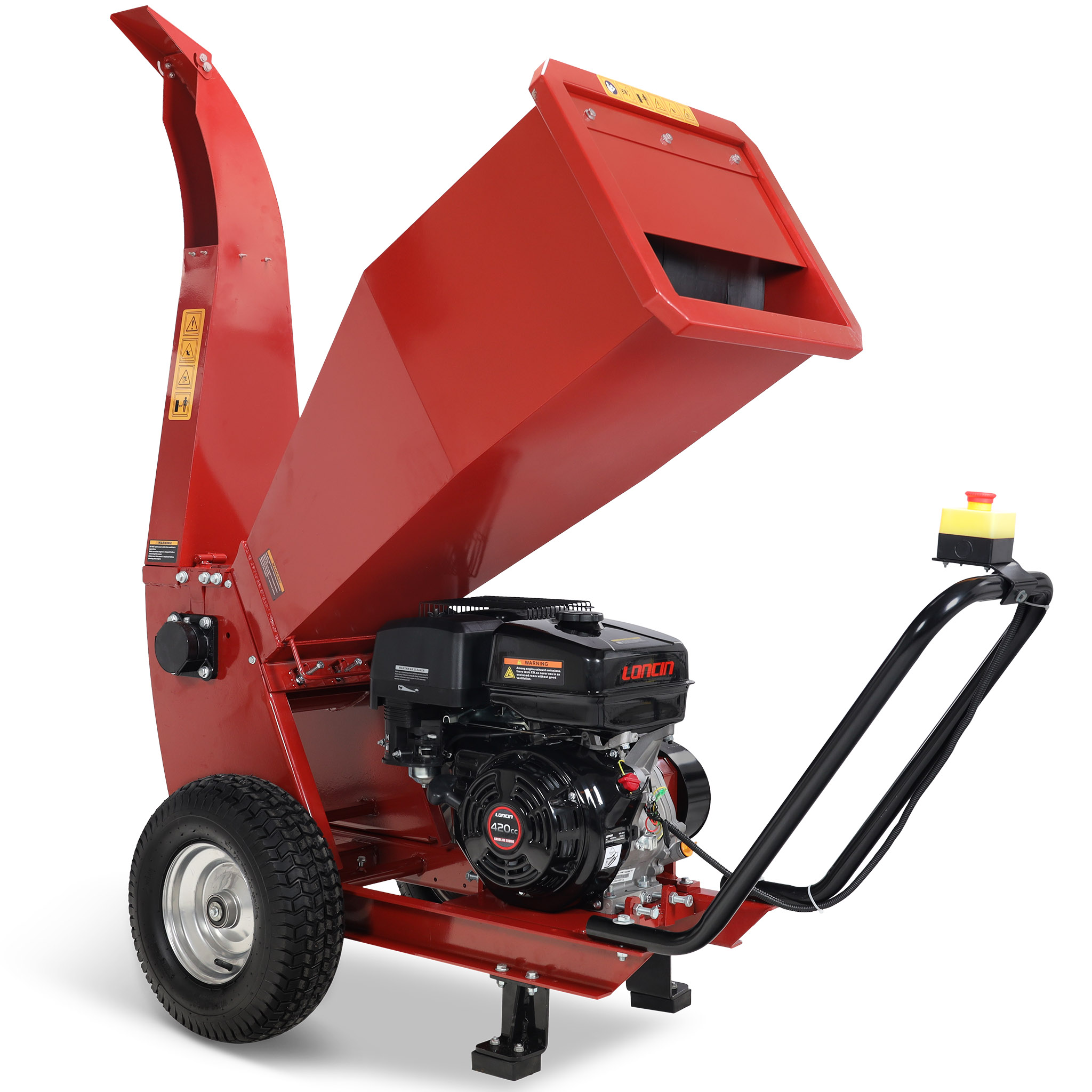 Flismaskin/Flishugg 13Hk Loncinmotor | Extra stort inkast Flismaskin/Flishugg 13Hk Loncinmotor | Extra stort inkast