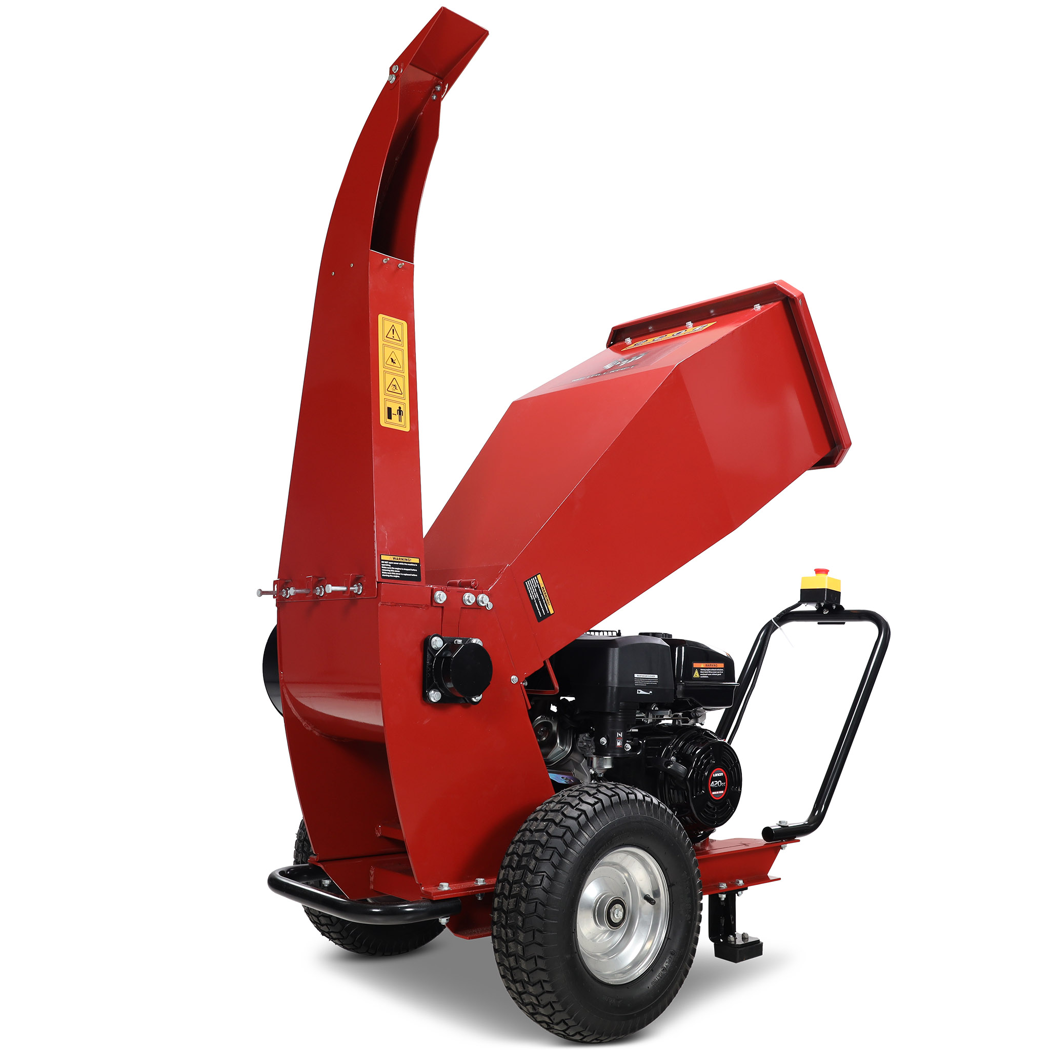 Flismaskin/Flishugg 13Hk Loncinmotor | Extra stort inkast Flismaskin/Flishugg 13Hk Loncinmotor | Extra stort inkast