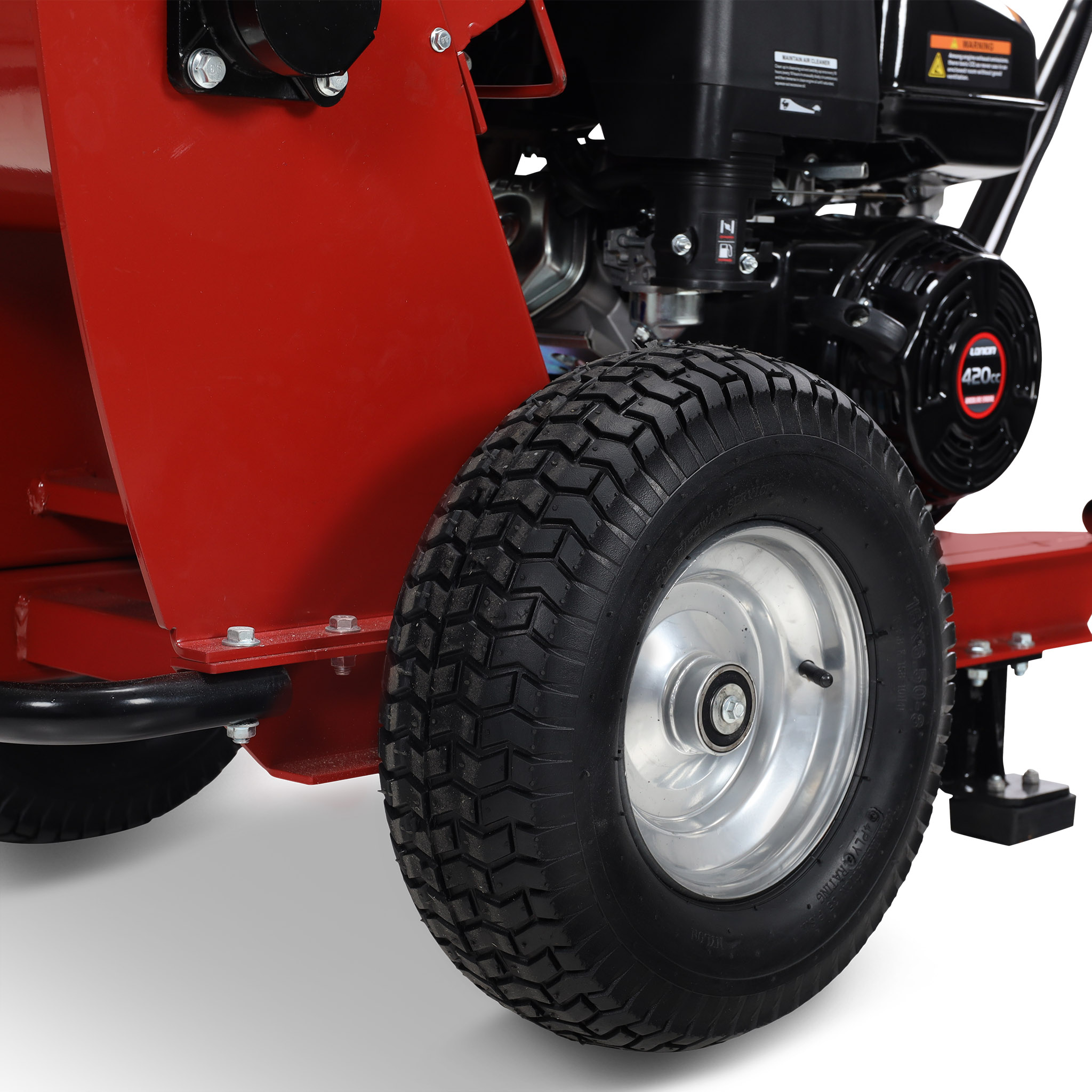 Flismaskin/Flishugg 13Hk Loncinmotor | Extra stort inkast Flismaskin/Flishugg 13Hk Loncinmotor | Extra stort inkast