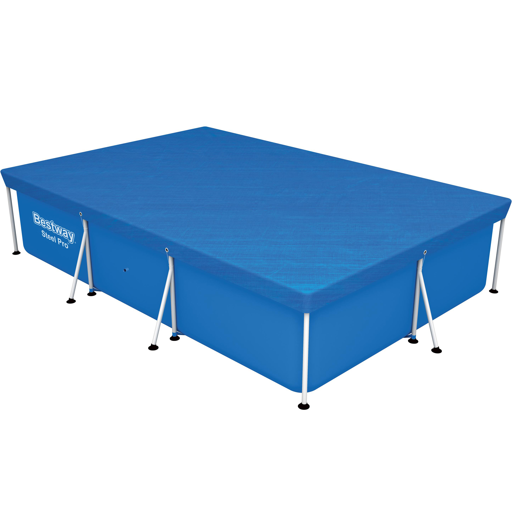 Rektangul�rt pool�verdrag Flowclear™ | Bl� - 3x2m
