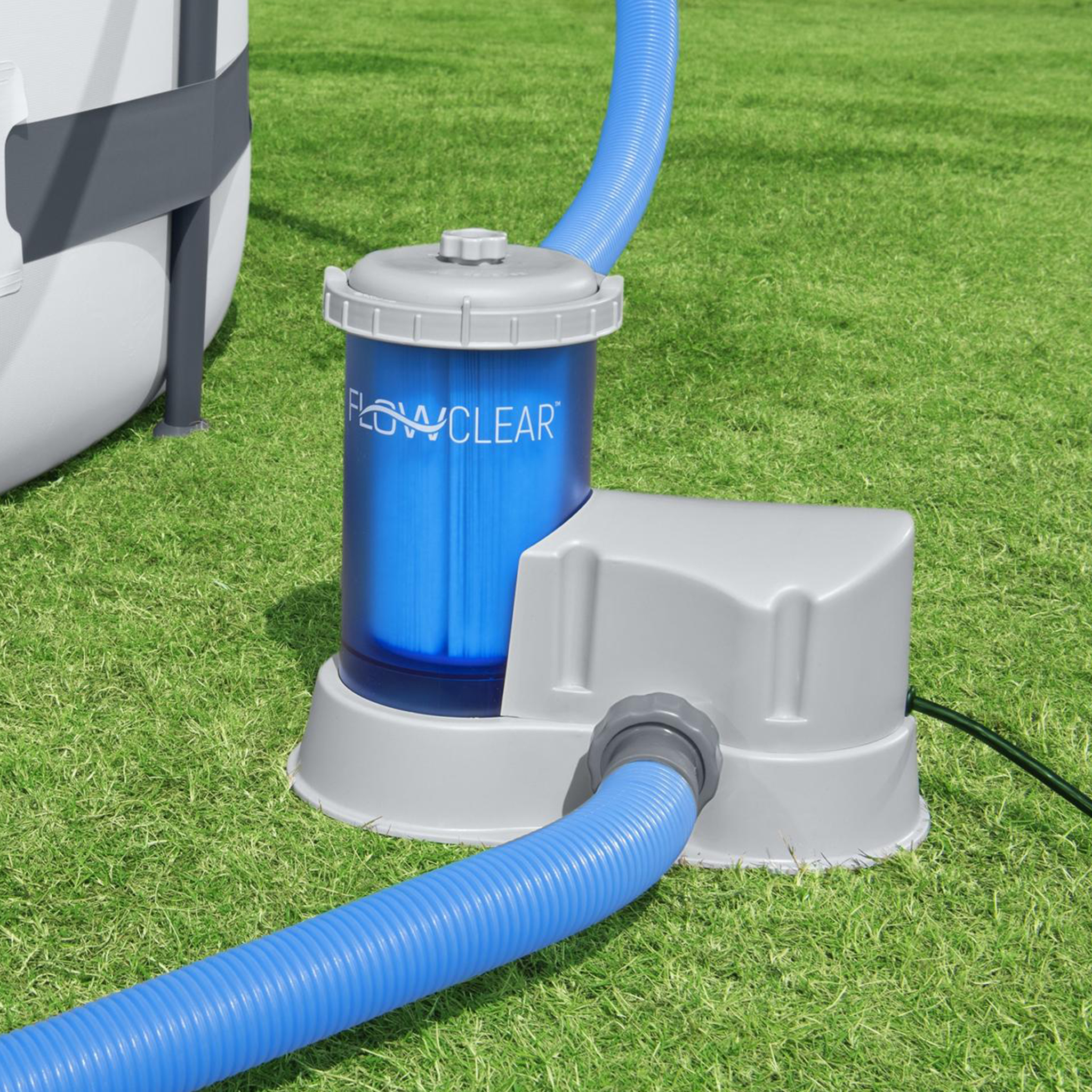 Filterpump till ovanmarkpool | 1,1m3 - 31,7m3 | Bestway Flowclear Filterpump till ovanmarkpool | 1,1m3 - 31,7m3 | Bestway Flowclear