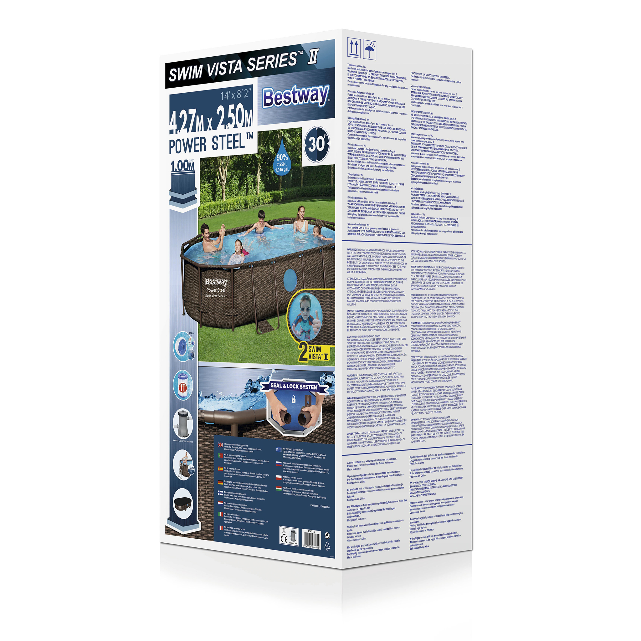 Bestway pool ovan mark 4,27x2,5m | Power Steel Swim Vista II (56714) Bestway pool ovan mark 4,27x2,5m | Power Steel Swim Vista II (56714)
