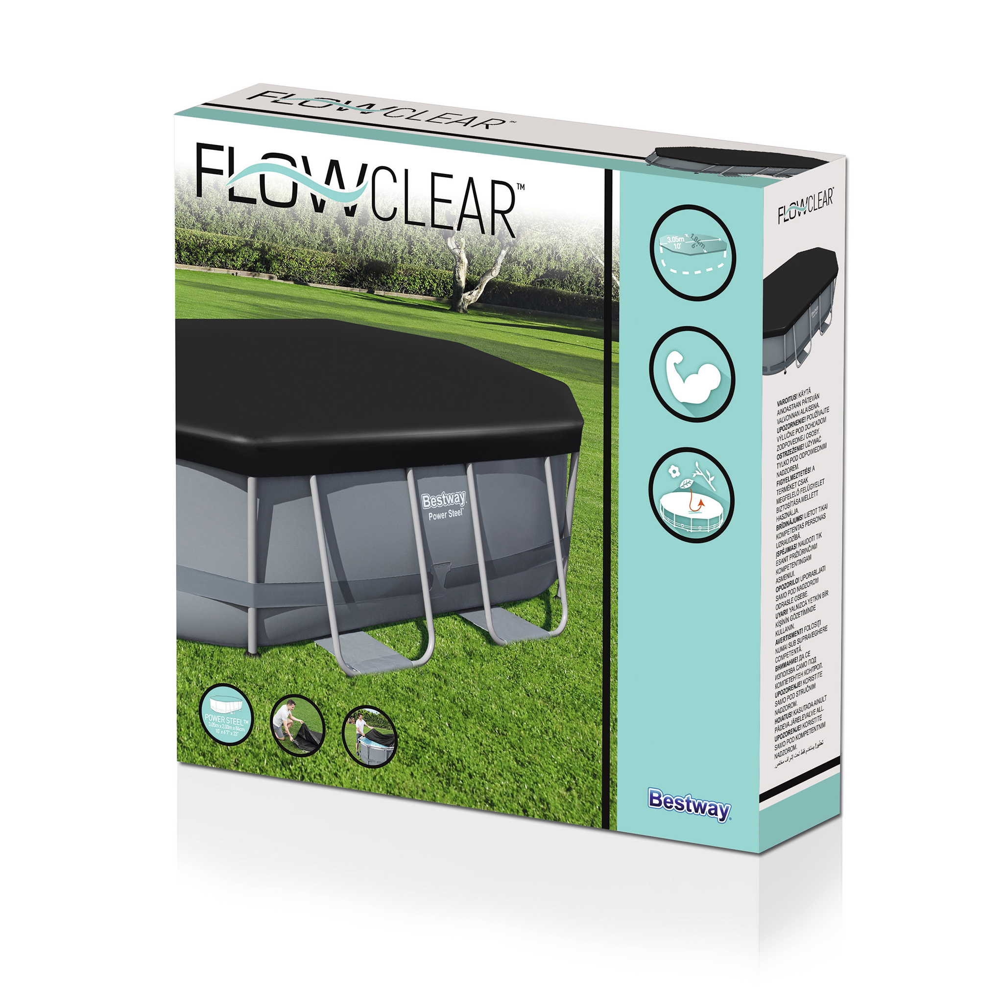 Poolöverdrag Flowclear™ 3.05x2m Poolöverdrag Flowclear™ 3.05x2m