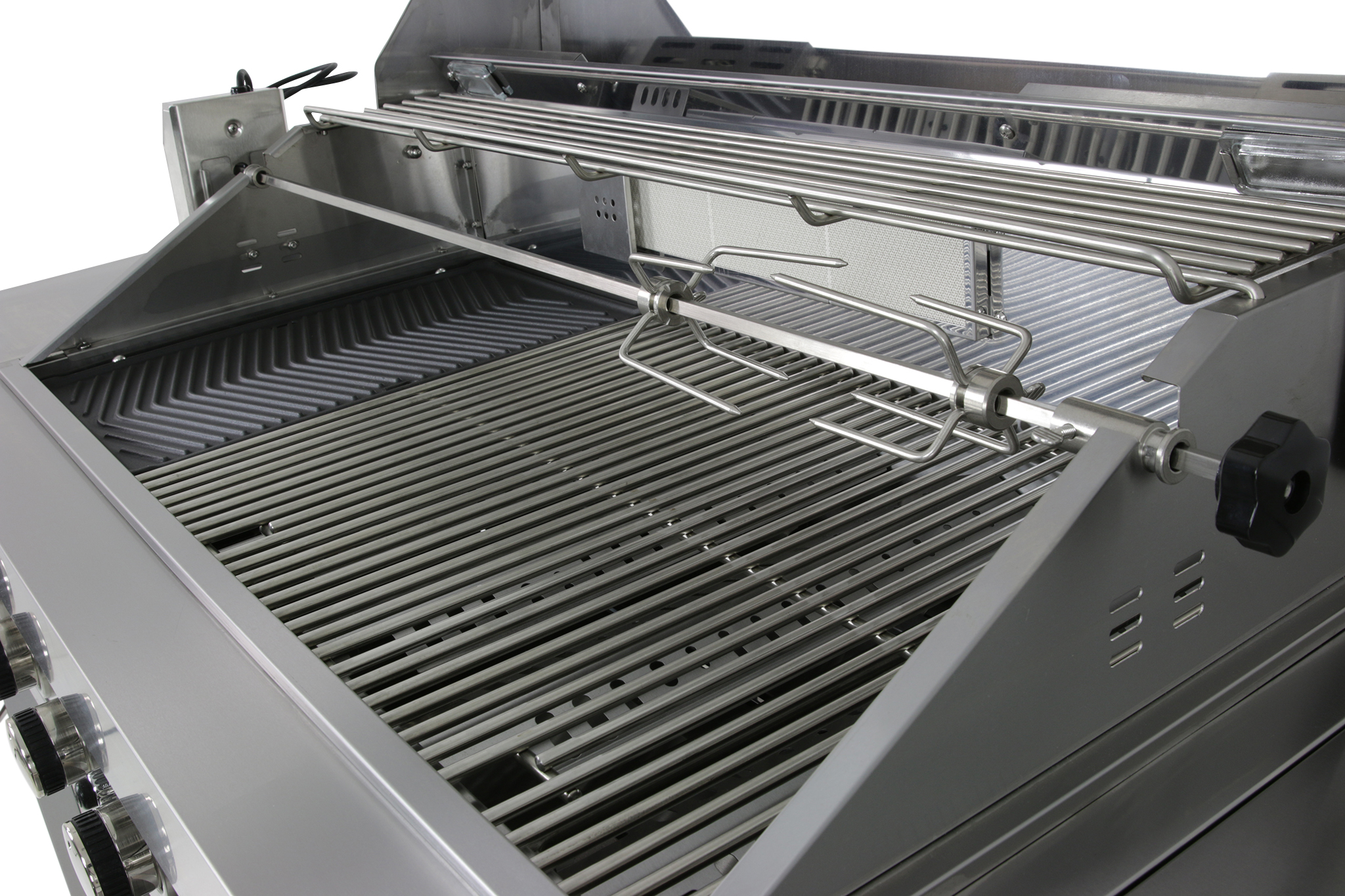 Stor rostfri gasolgrill/utekök med varmluftsfunktion | New Orleans Stor rostfri gasolgrill/utekök med varmluftsfunktion | New Orleans