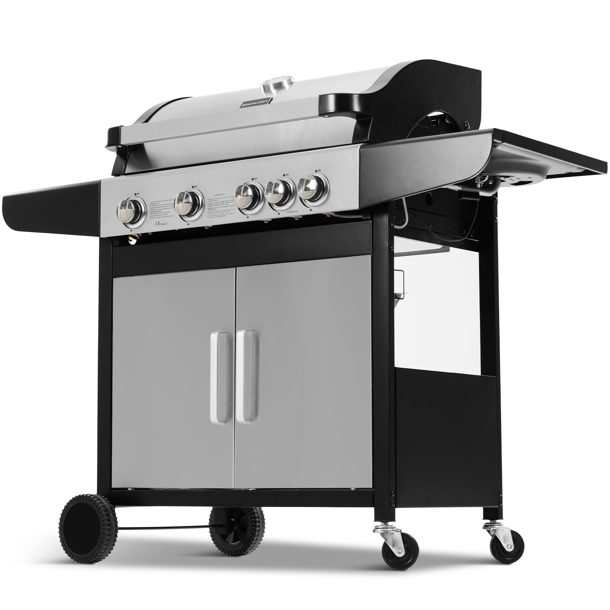 Gasolgrill med 4 rostfria br�nnare | Charleston
