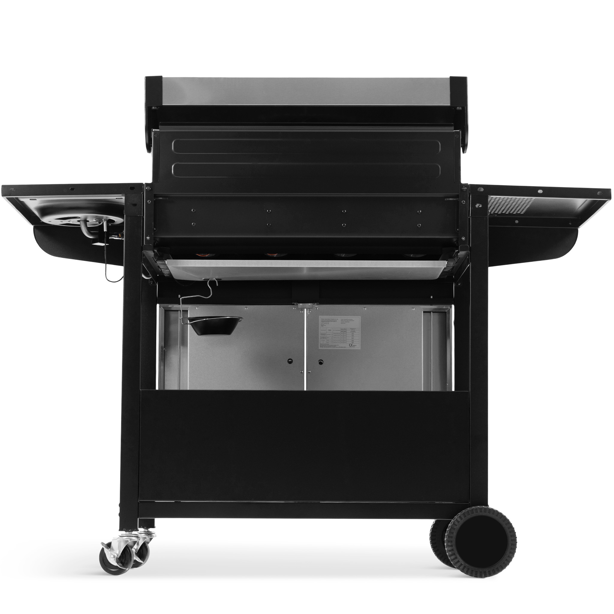 Gasolgrill med 4 rostfria br�nnare | Charleston