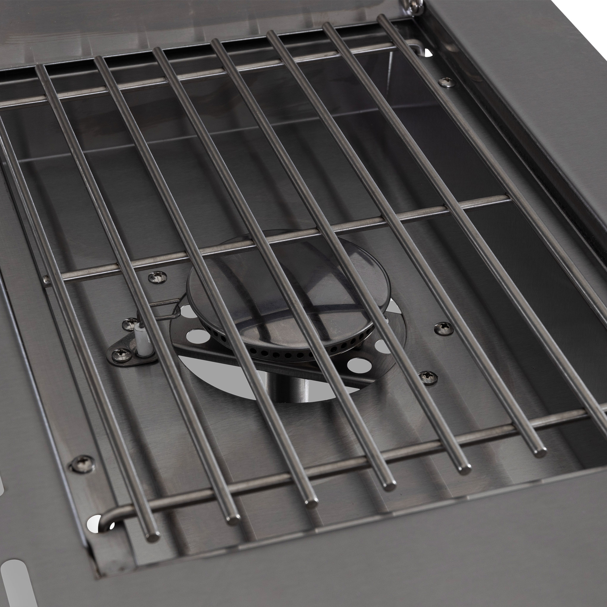 Rostfri gasolgrill med varmluftsfunktion | Malibu/Nashville Blackline Rostfri gasolgrill med varmluftsfunktion | Malibu/Nashville Blackline