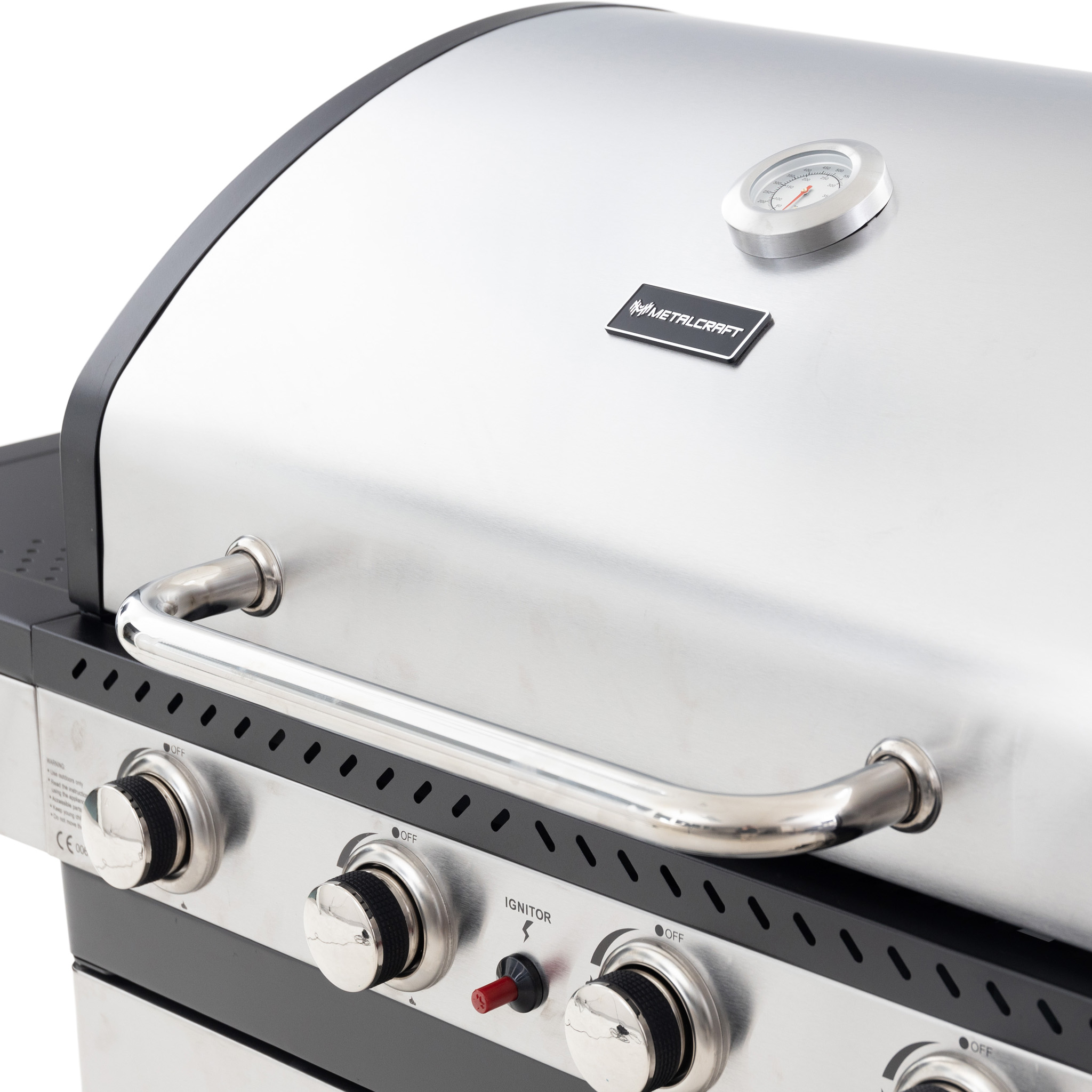 Gasolgrill 14.5 kW | 4 rostfria brännare & 1 sidobrännare | St. Louis Gasolgrill 14.5 kW | 4 rostfria brännare & 1 sidobrännare | St. Louis