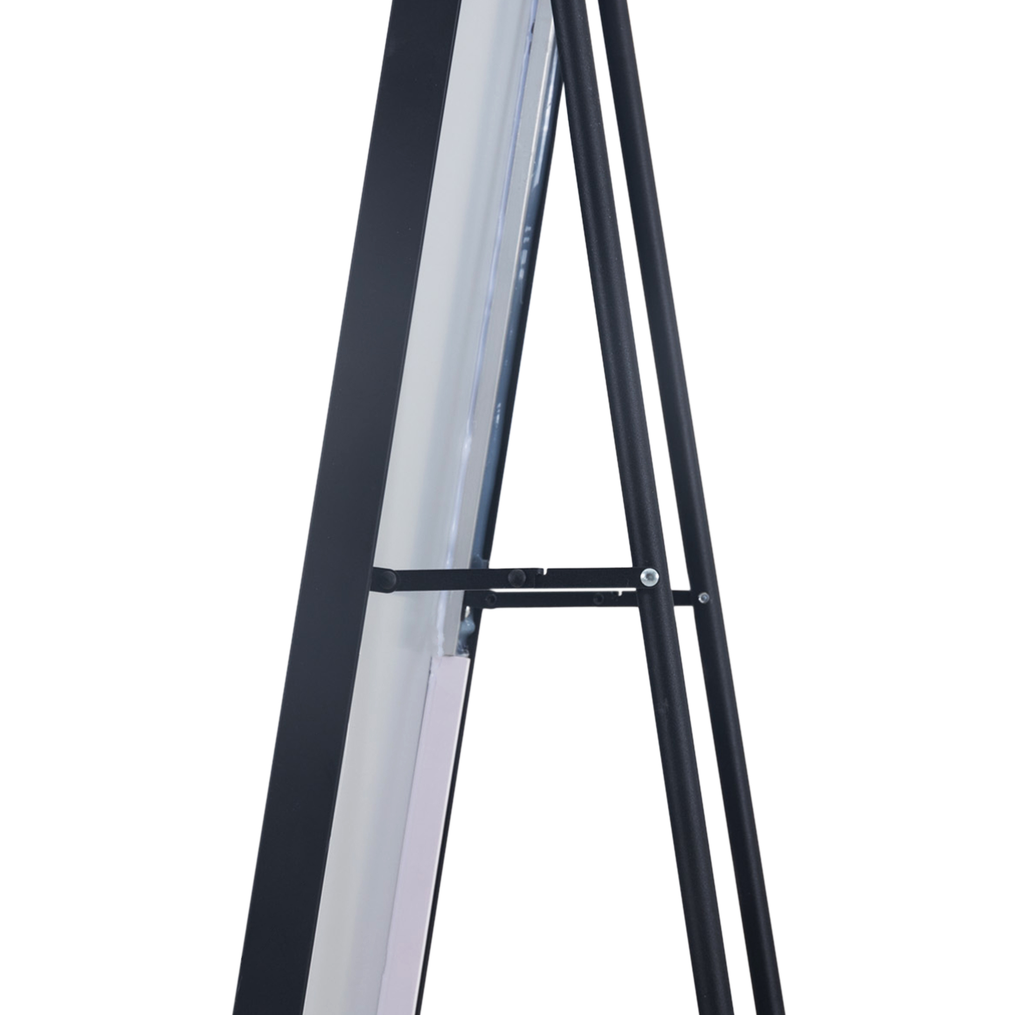 Smal helkroppsspegel 35x170 cm | Golvstående | Svart ram Smal helkroppsspegel 35x170 cm | Golvstående | Svart ram