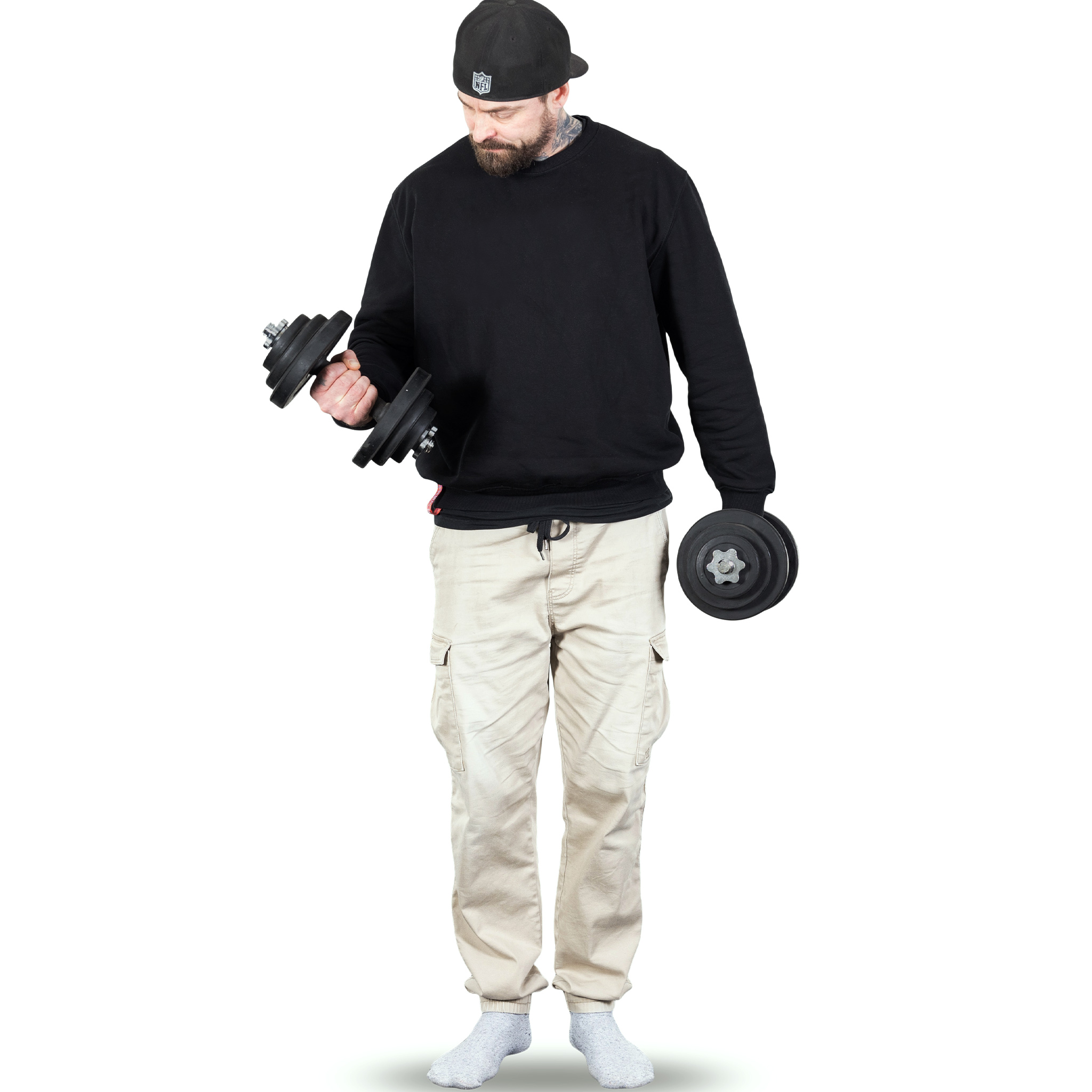 Hantlar 2x10kg | Gjutjärn | Trekkrunner Hantlar 2x10kg | Gjutjärn | Trekkrunner