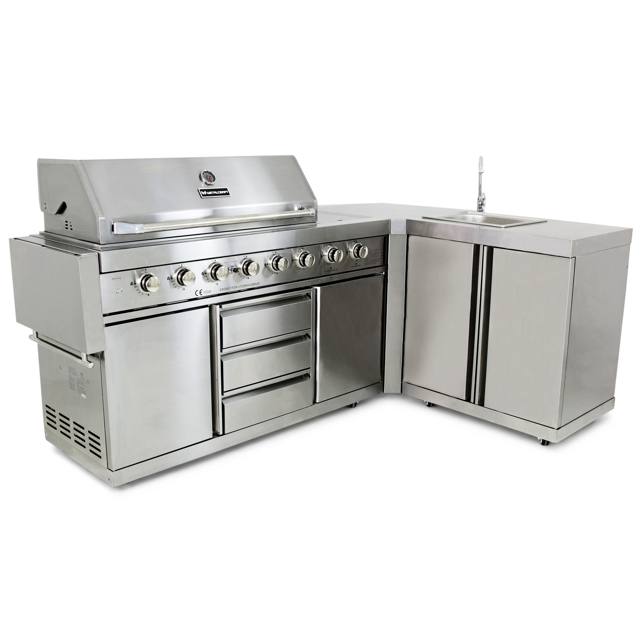 Diskho-modul till utekök/gasolgrill Diskho-modul till utekök/gasolgrill